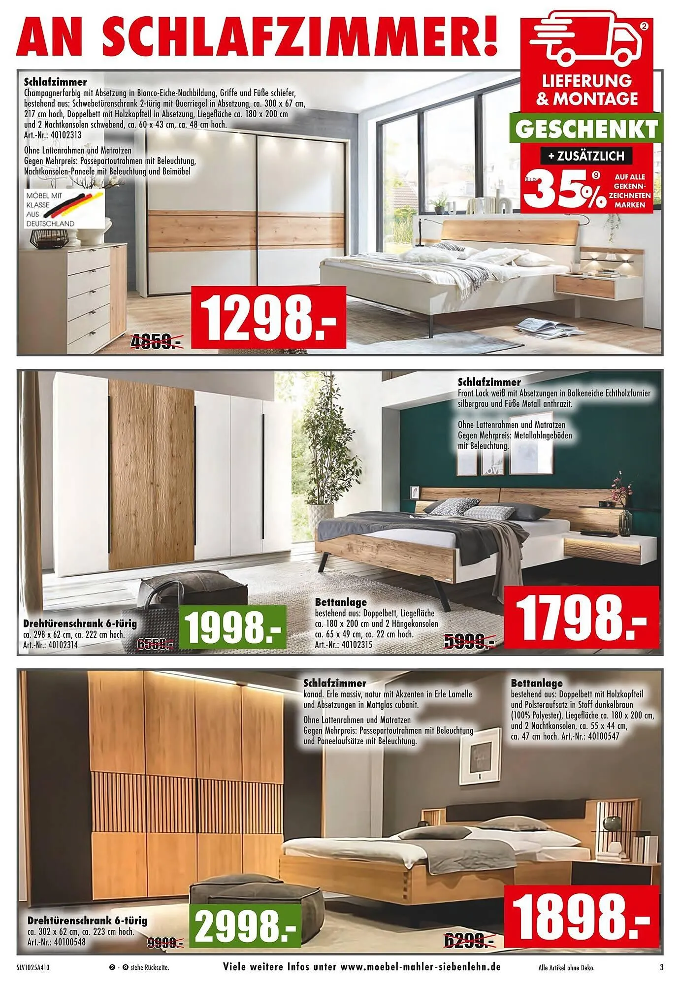 Möbel Mahler Katalog von 12. November bis 25. November 2025 - Prospekt seite 3