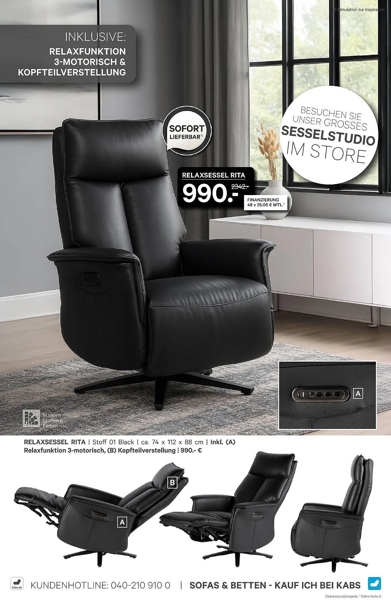 Kabs Polsterwelt Prospekt von 27. Februar bis 25. März 2026 - Prospekt seite 24