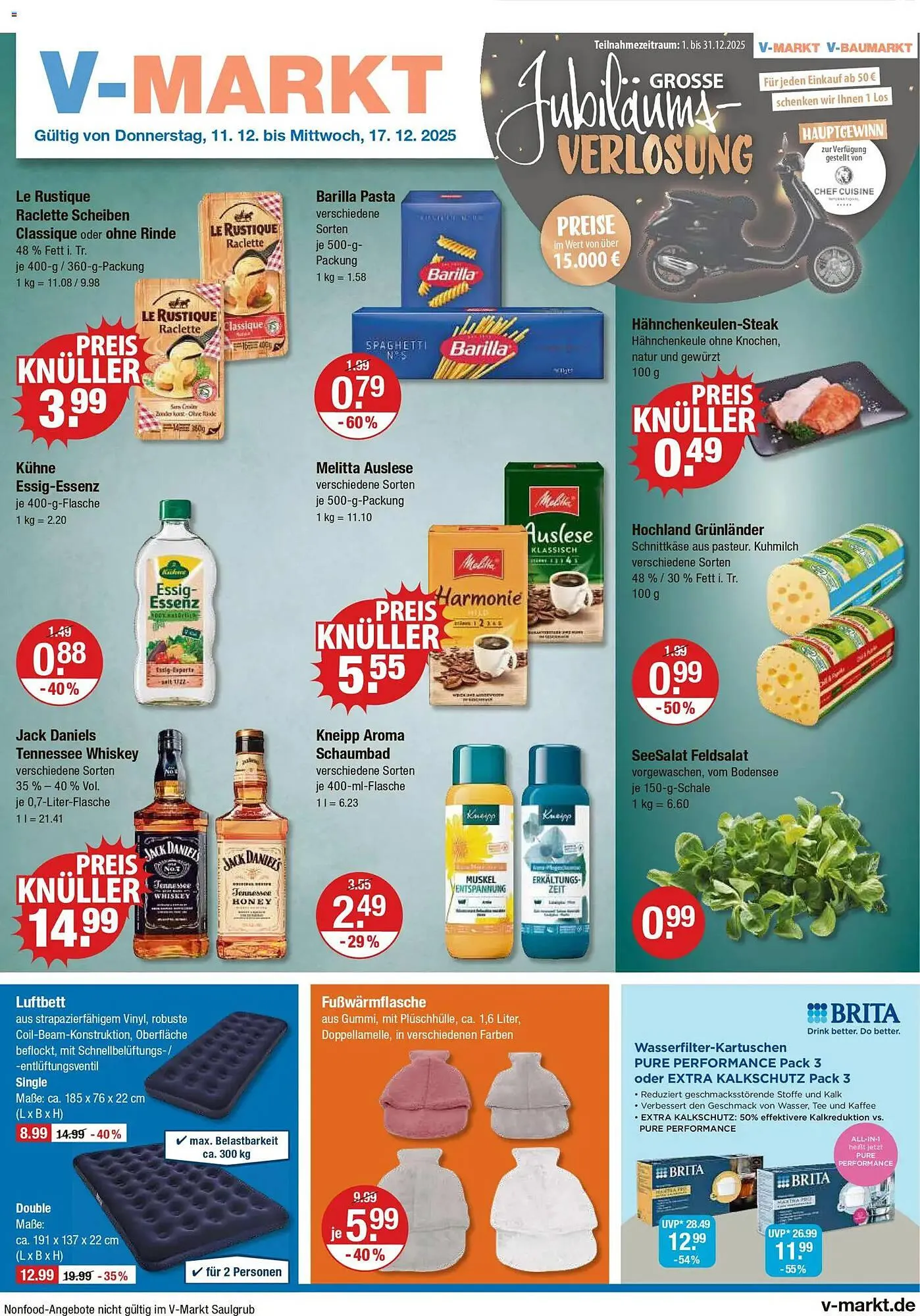 V Markt Prospekt von 11. Dezember bis 17. Dezember 2025 - Prospekt seite 1
