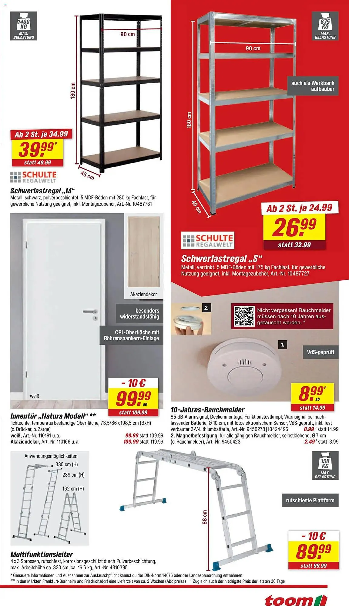 Toom Baumarkt Prospekt von 2. Mai bis 8. Mai 2026 - Prospekt seite 21