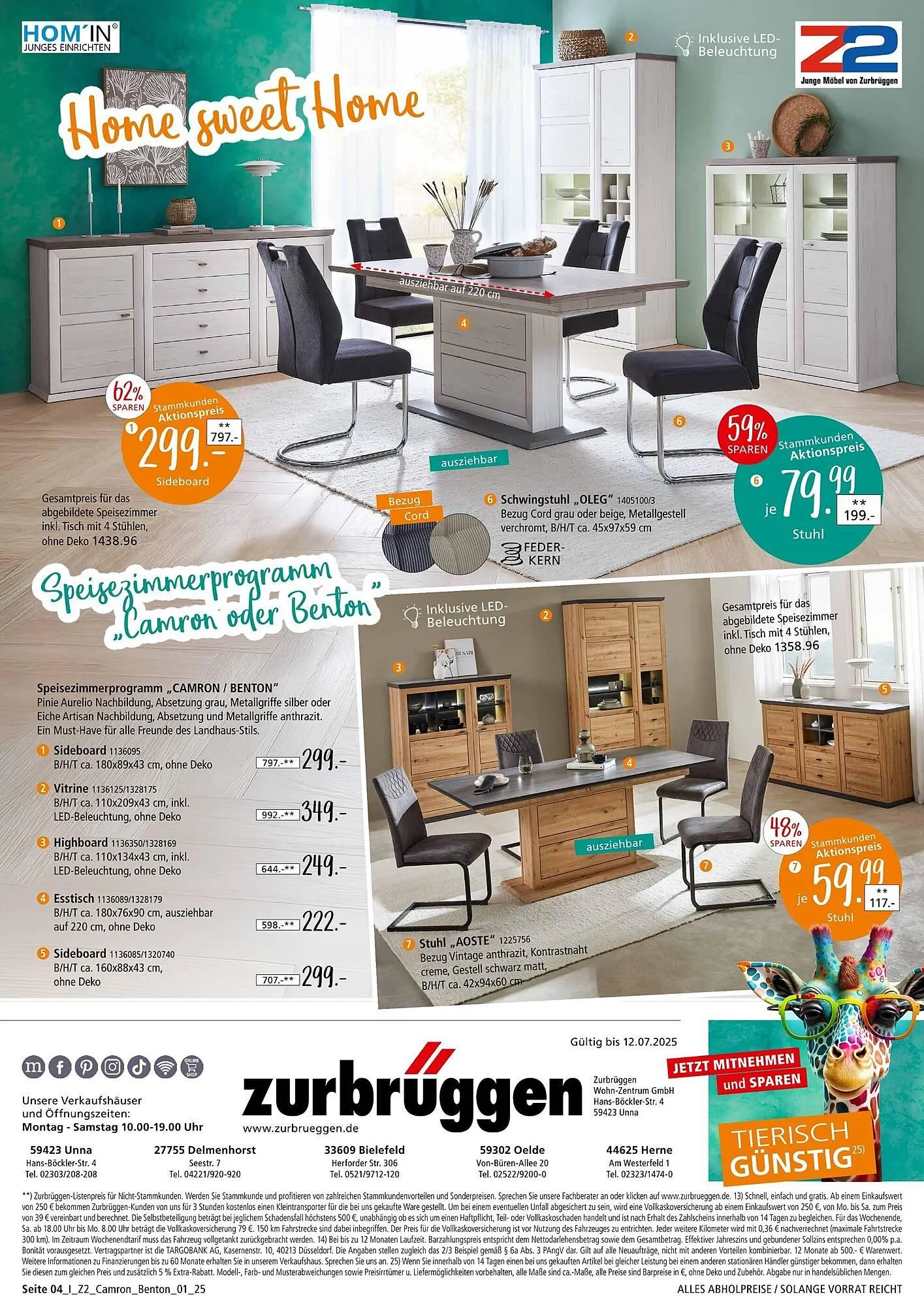 Zurbrüggen Prospekt von 17. Mai bis 12. Juli 2025 - Prospekt seite 8