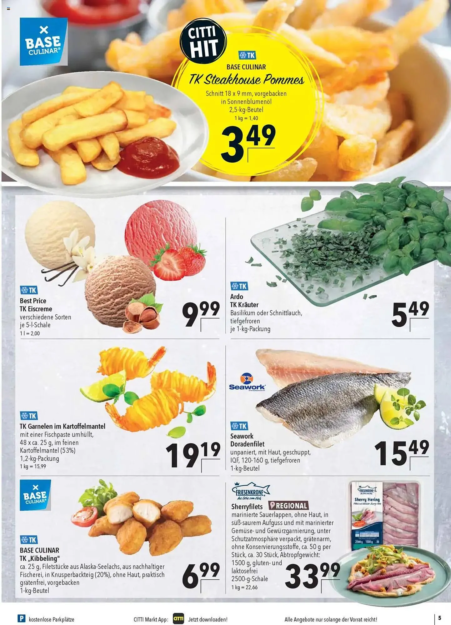 CITTI Markt Prospekt von 30. Juli bis 12. August 2025 - Prospekt seite 5