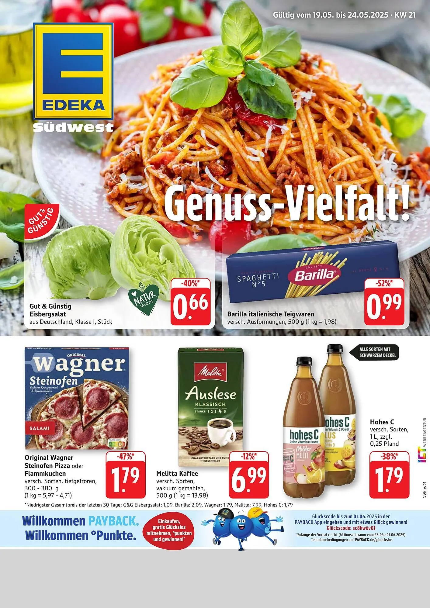 nah & gut Prospekt von 19. Mai bis 24. Mai 2025 - Prospekt seite 1