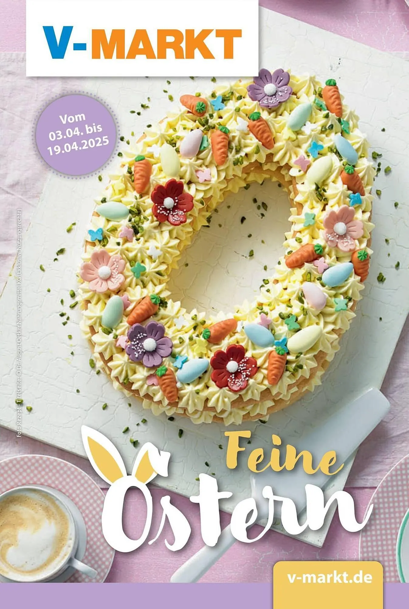 V Markt Prospekt von 3. April bis 19. April 2025 - Prospekt seite 1