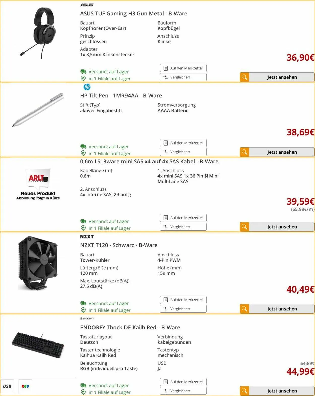 ARLT Computer Aktueller Prospekt von 21. April bis 27. April 2025 - Prospekt seite 5