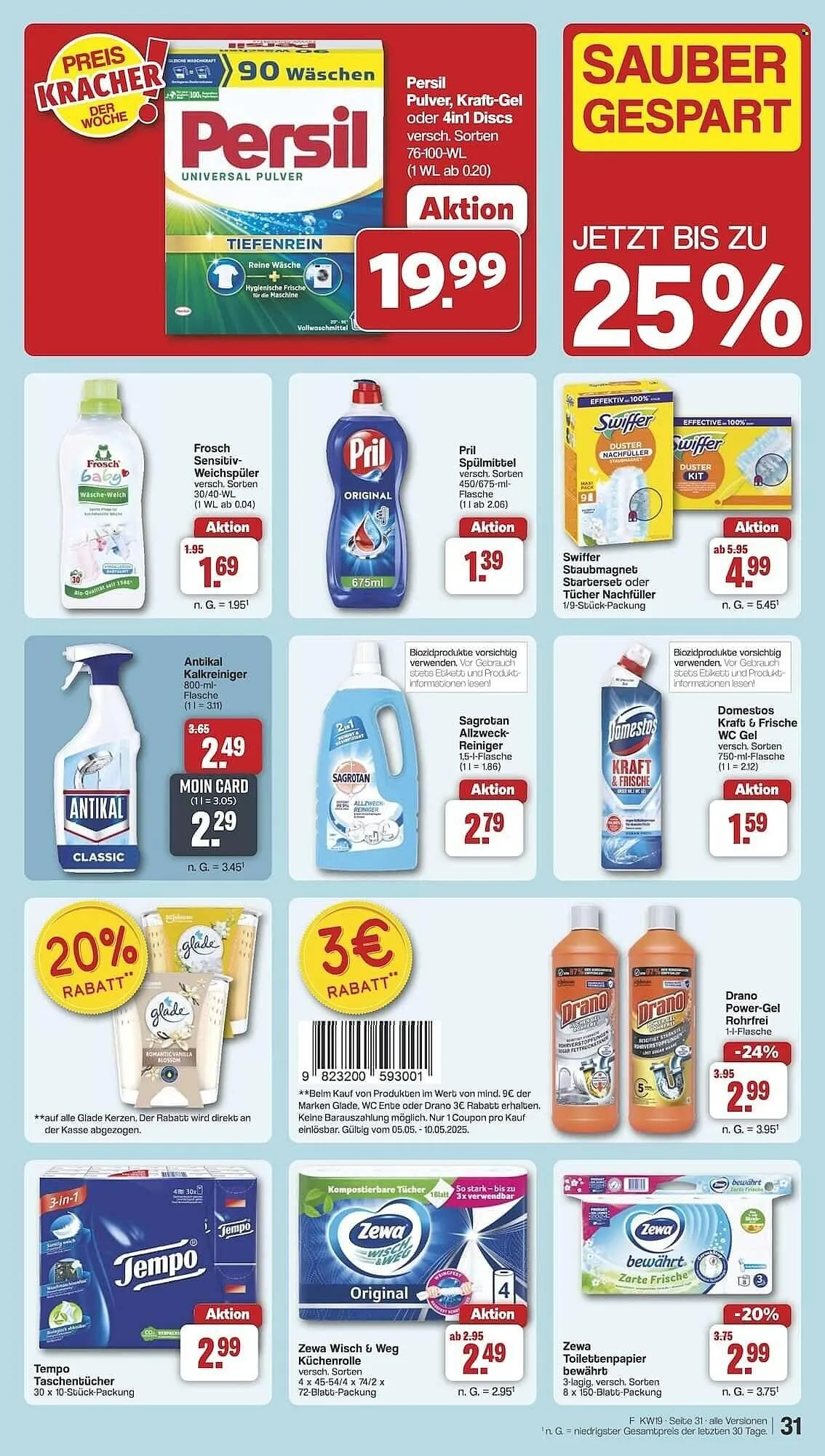 Famila Nord Ost Prospekt von 5. Mai bis 10. Mai 2025 - Prospekt seite 39