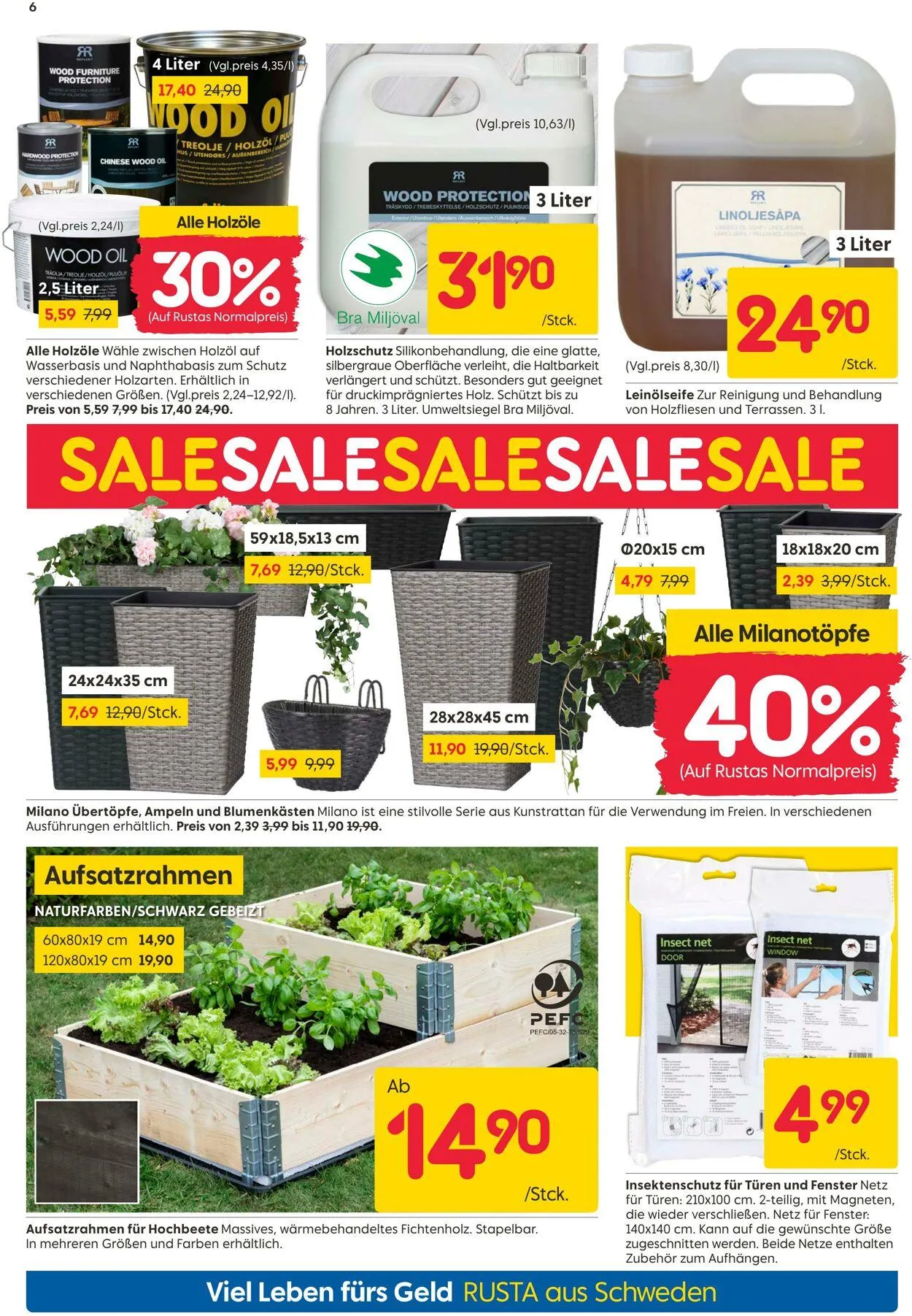 Rusta von 19. Mai bis 2. Juni 2025 - Prospekt seite 6