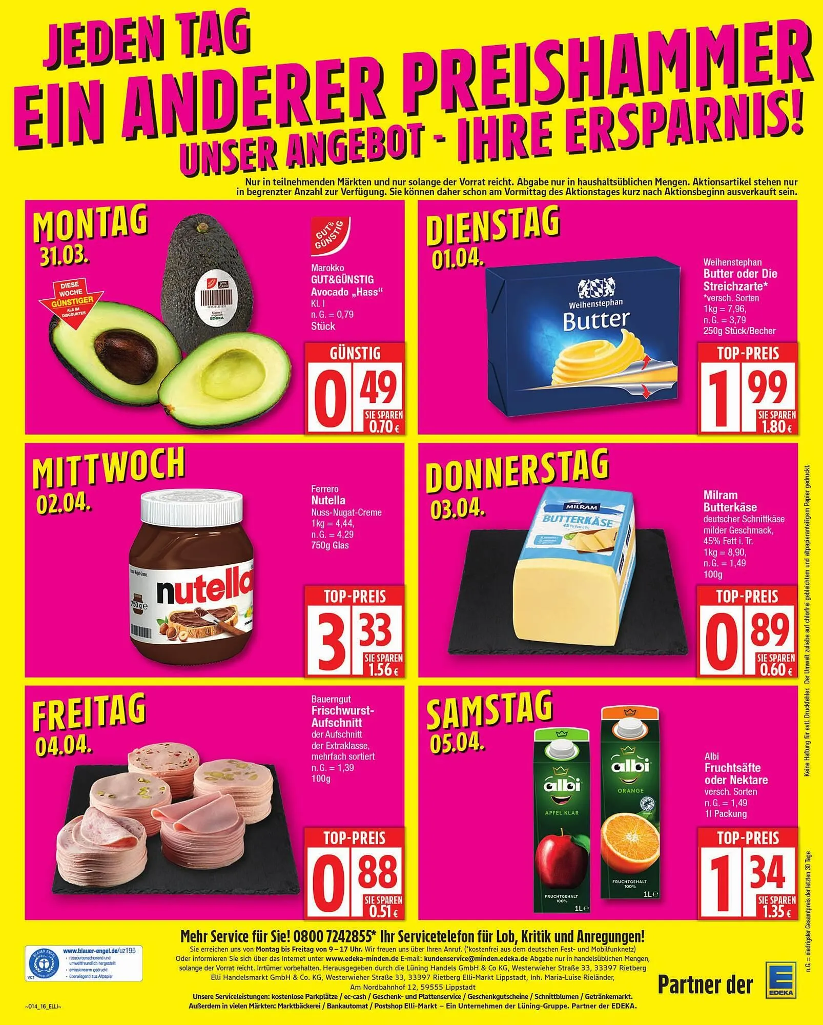 Elli Markt Prospekt von 31. März bis 5. April 2025 - Prospekt seite 16