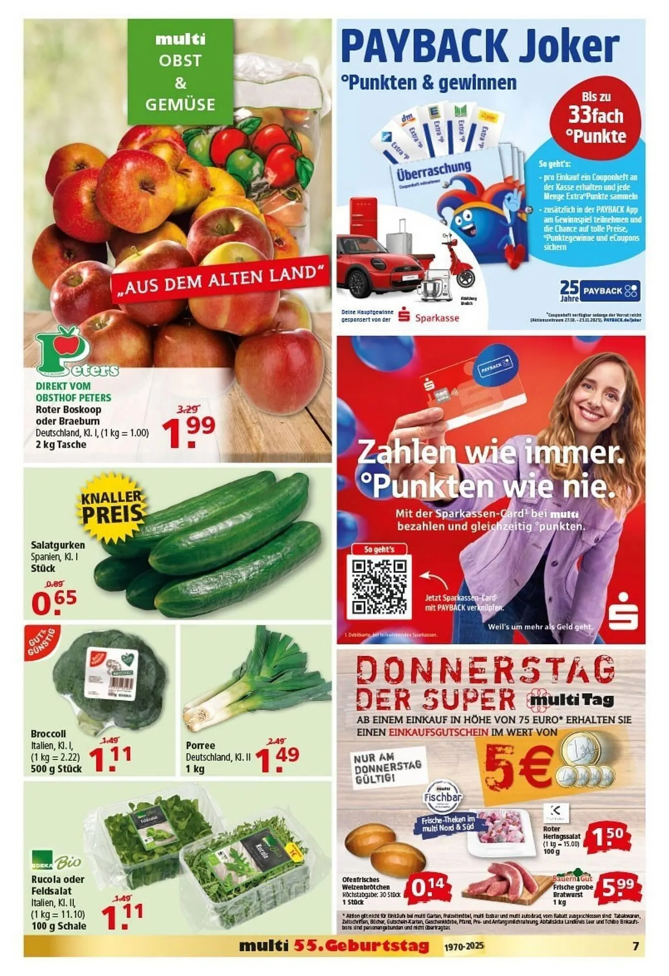 Multi Markt Prospekt von 17. November bis 22. November 2025 - Prospekt seite 7