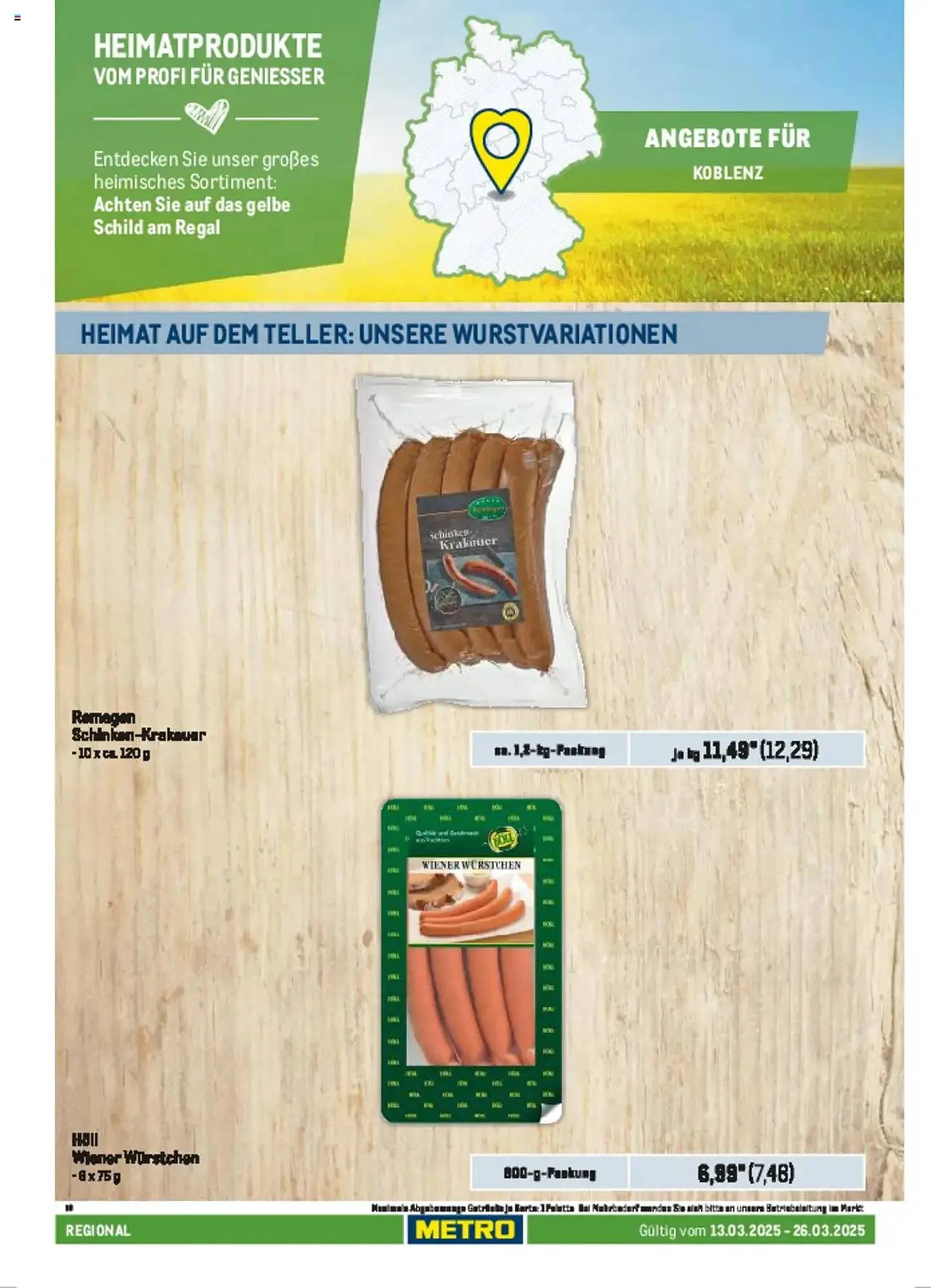 METRO Prospekt von 13. März bis 26. März 2025 - Prospekt seite 72