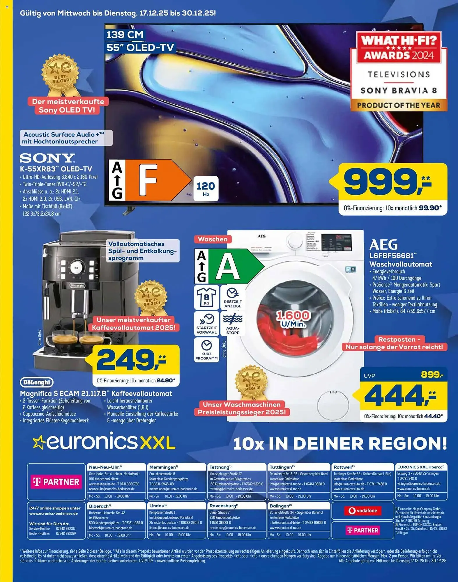 Euronics XXL Prospekt von 17. Dezember bis 30. Dezember 2025 - Prospekt seite 12