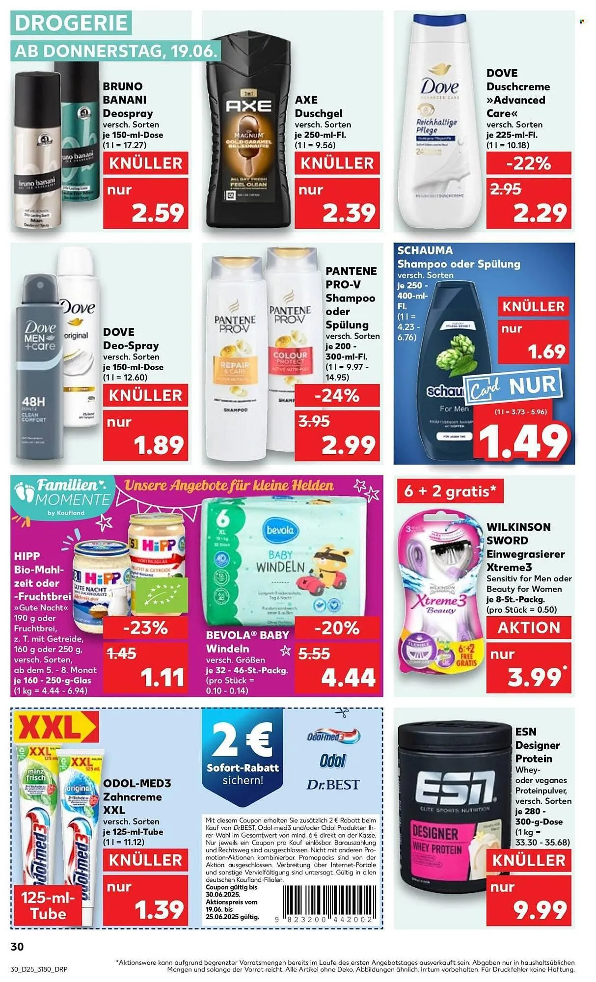 Kaufland Prospekt von 19. Juni bis 25. Juni 2025 - Prospekt seite 30