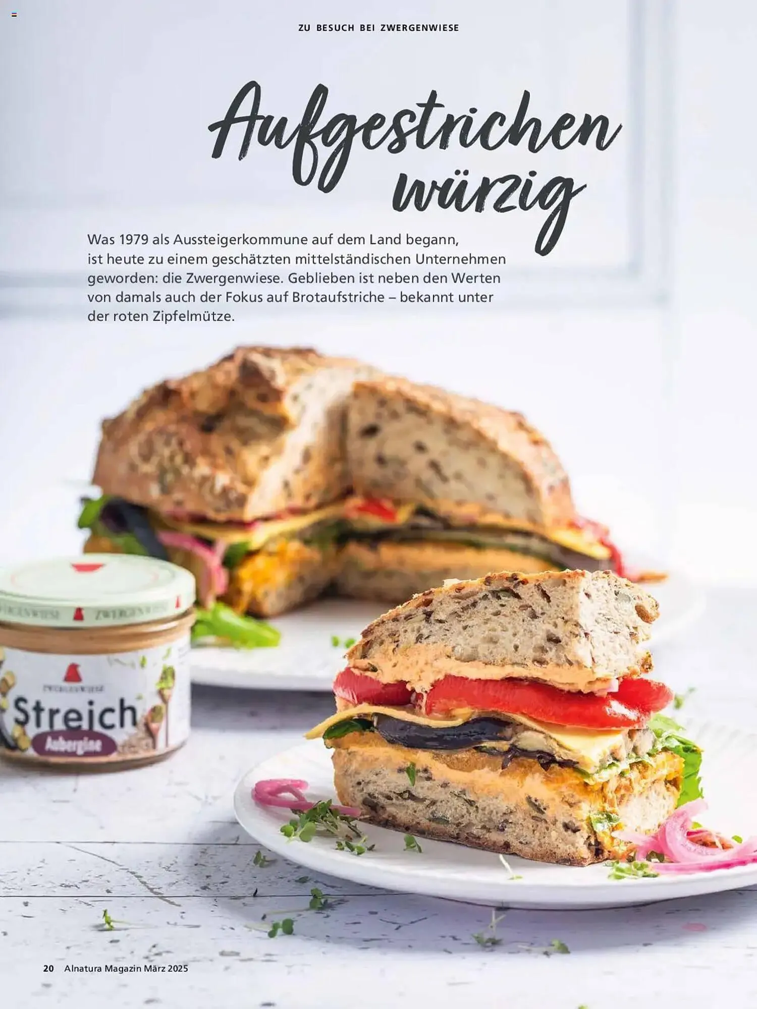 Alnatura Prospekt von 1. März bis 31. März 2025 - Prospekt seite 20