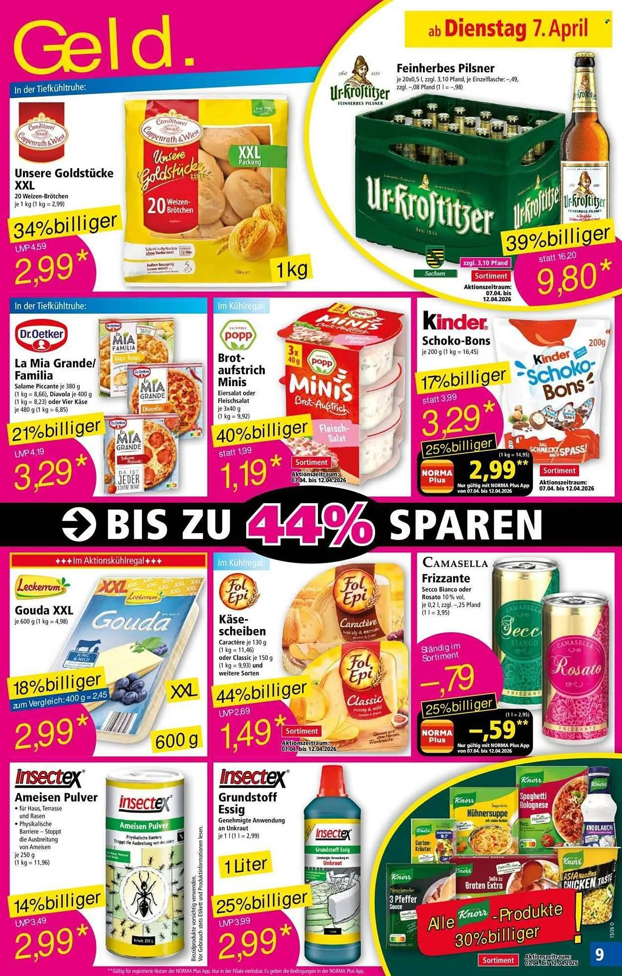 Norma Prospekt von 7. April bis 12. April 2026 - Prospekt seite 9