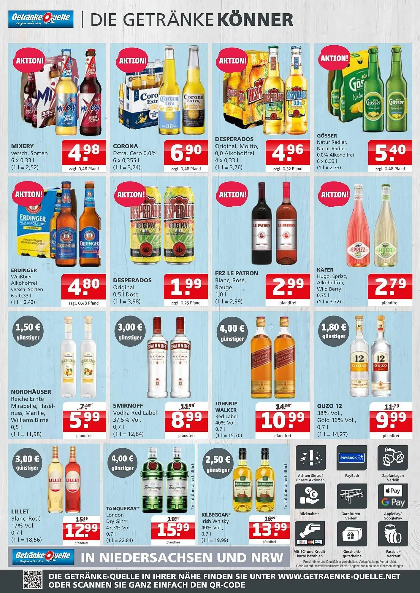 Getränke Quelle Prospekt von 2. Januar bis 17. Januar 2026 - Prospekt seite 4
