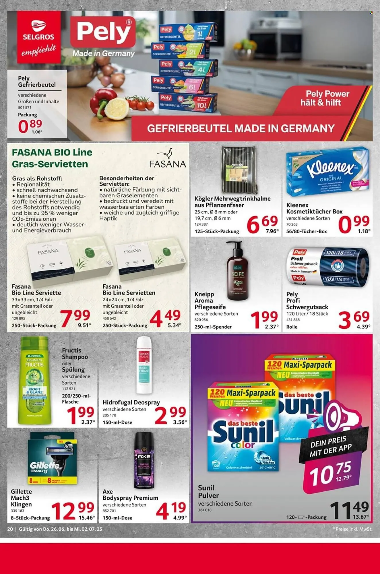 Selgros Prospekt von 26. Juni bis 2. Juli 2025 - Prospekt seite 20