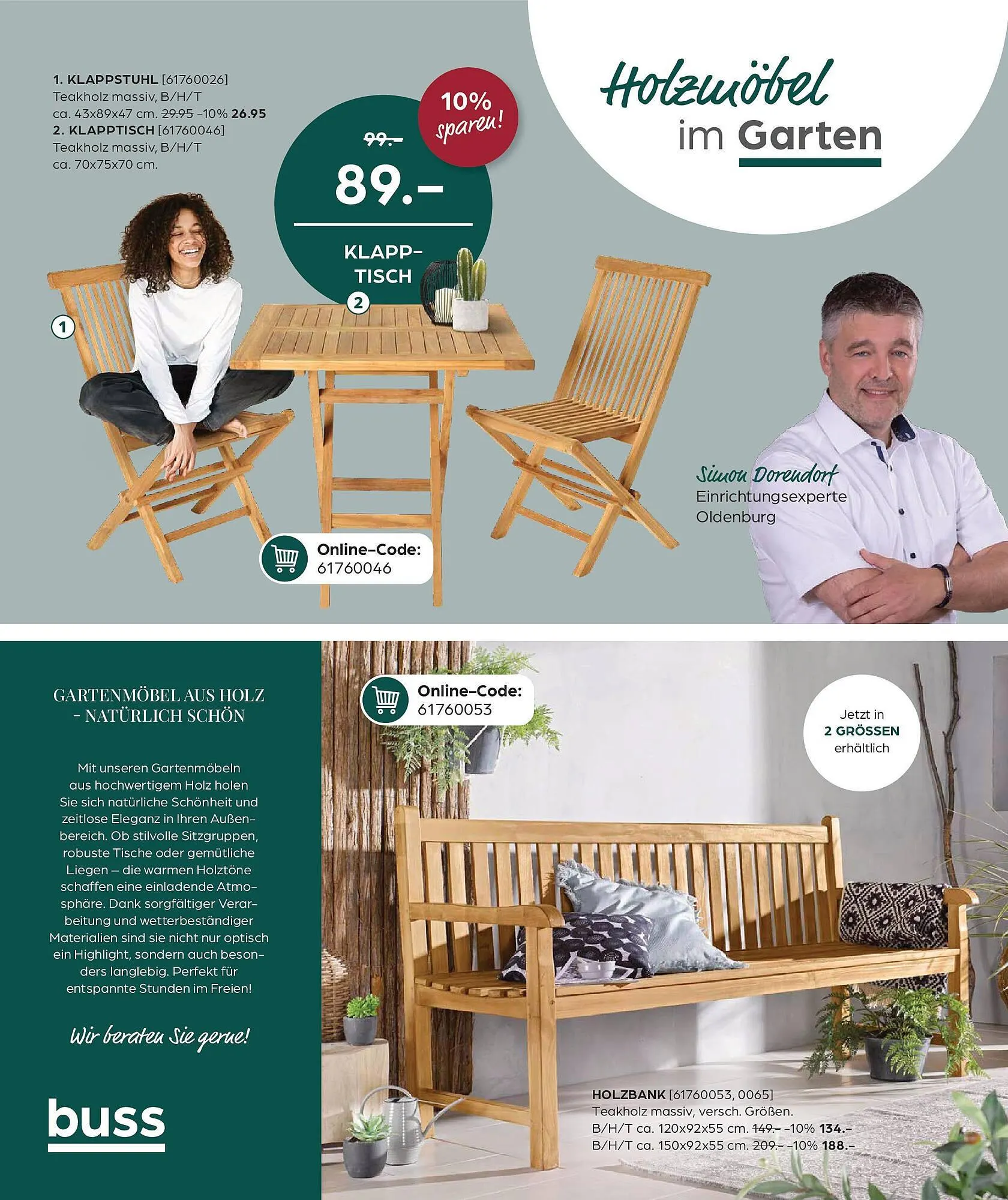 Möbel Buss Prospekt von 20. März bis 31. März 2025 - Prospekt seite 18