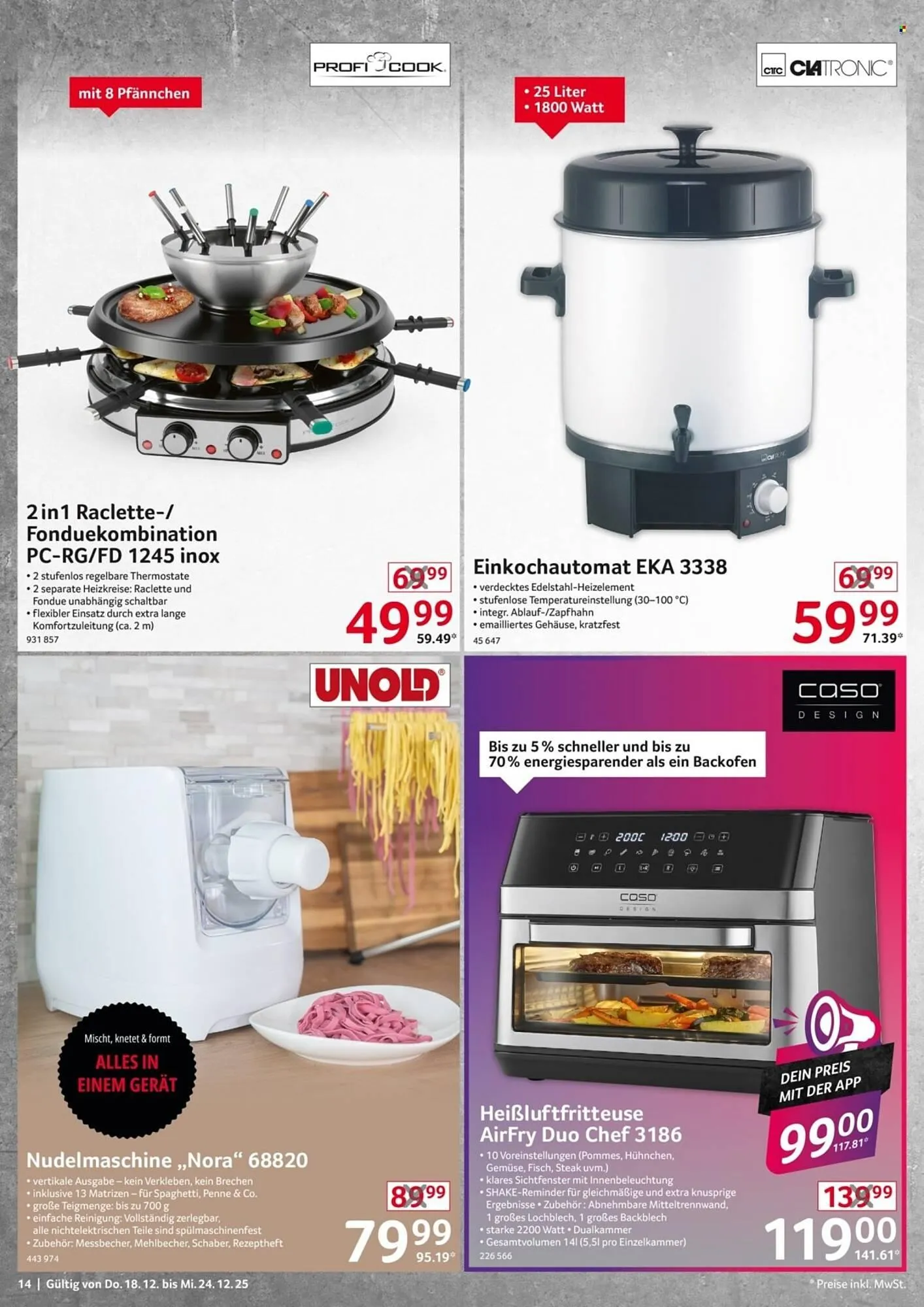 Selgros Prospekt von 18. Dezember bis 24. Dezember 2025 - Prospekt seite 14