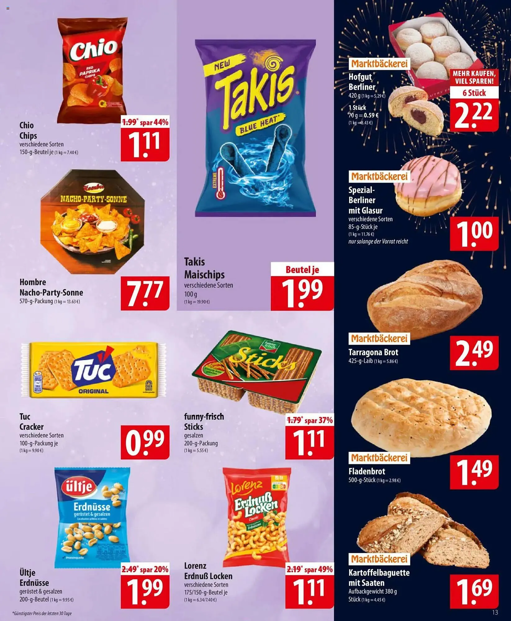 Famila Nord Ost Prospekt von 29. Dezember bis 3. Januar 2026 - Prospekt seite 13