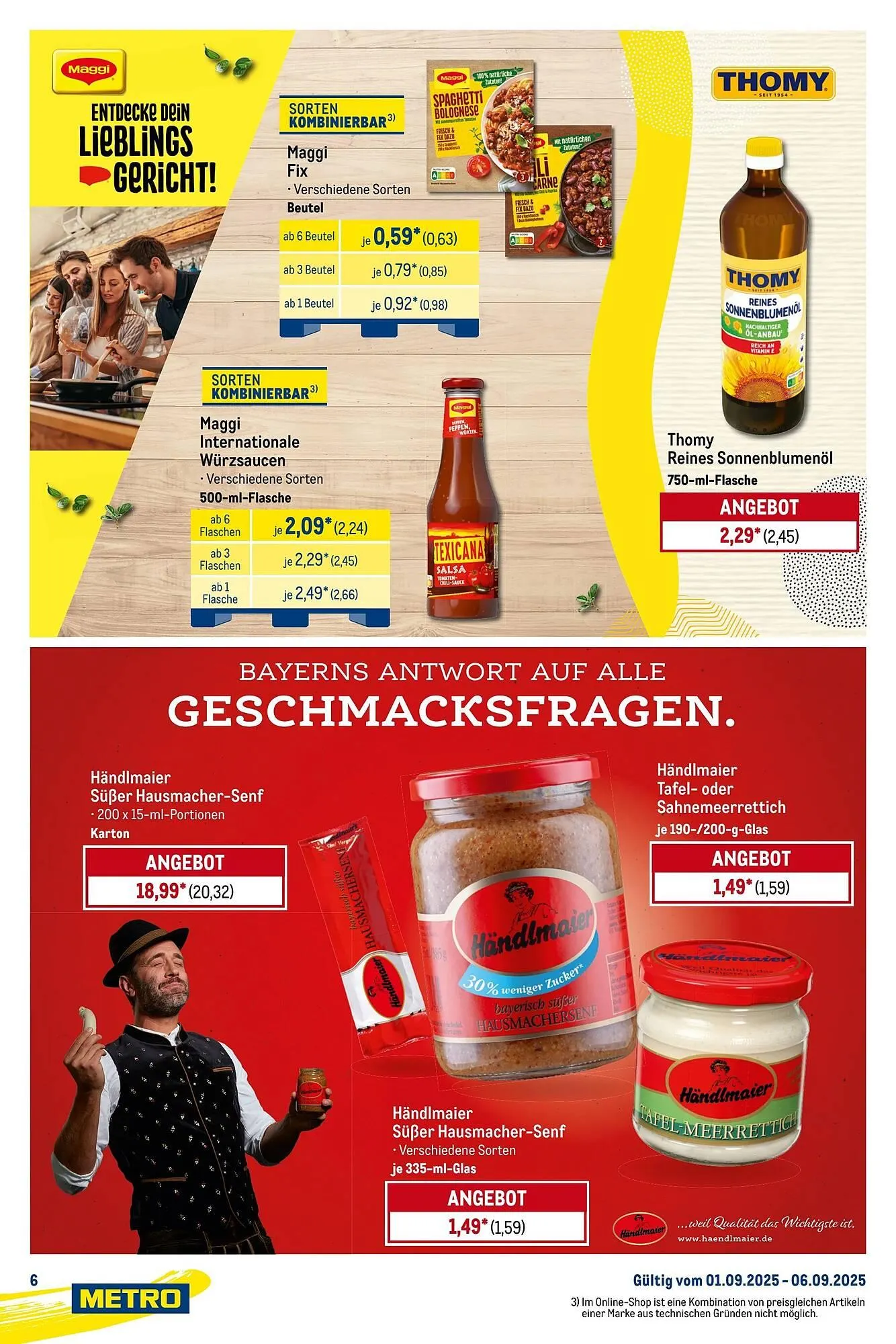 METRO Prospekt von 1. September bis 6. September 2025 - Prospekt seite 6