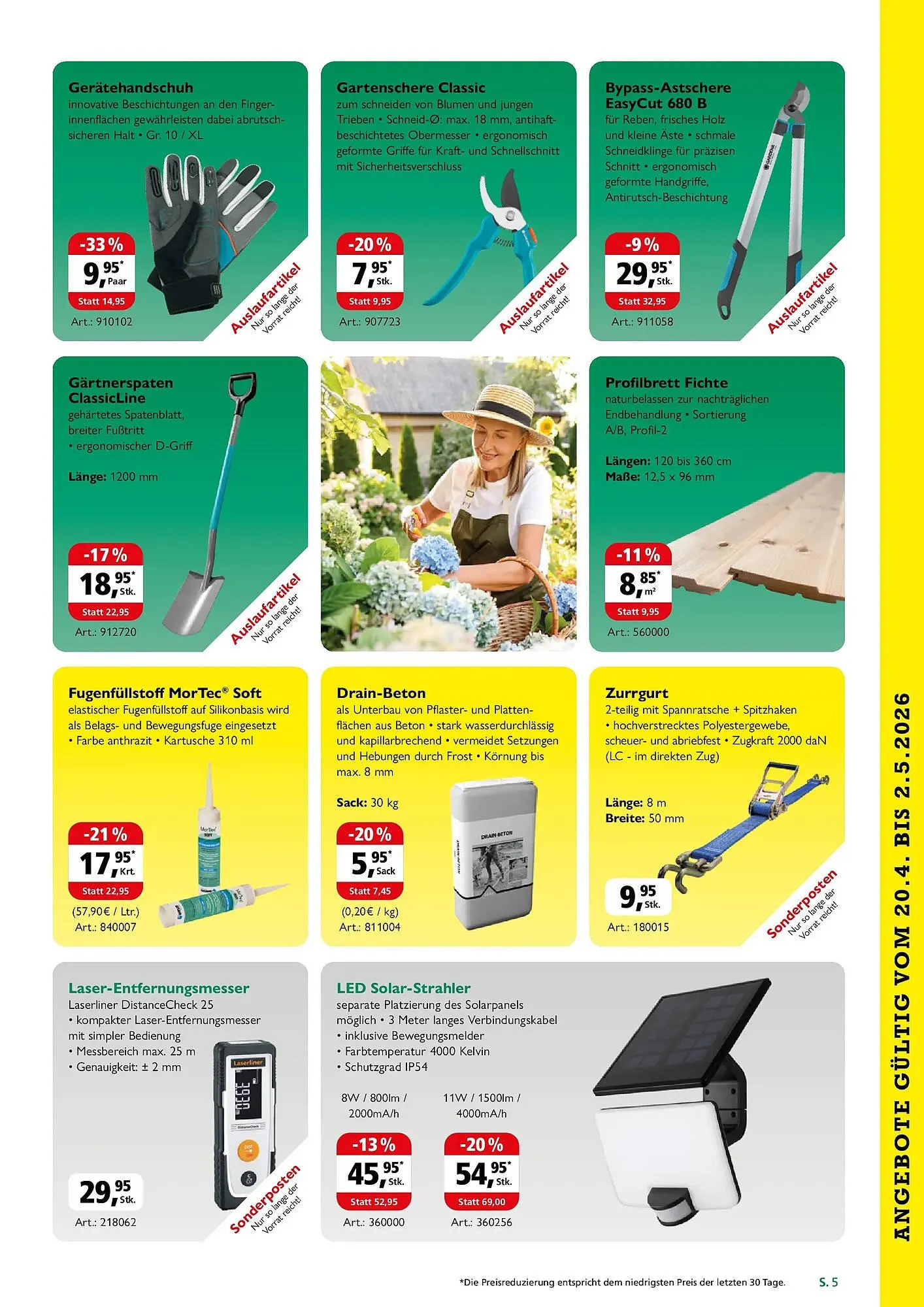 Holz Possling Prospekt von 19. April bis 2. Mai 2026 - Prospekt seite 5