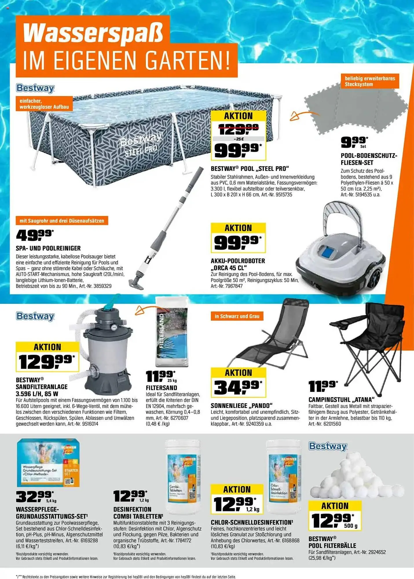 OBI Prospekt von 16. Juni bis 30. Juni 2025 - Prospekt seite 10