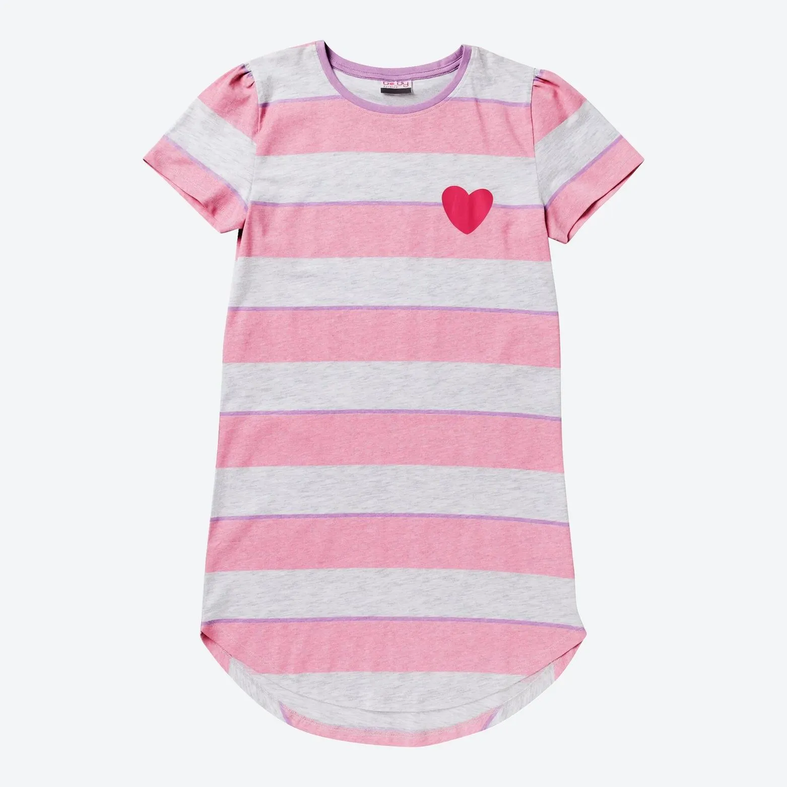 Teener-Mädchen-Nachthemd mit Streifen