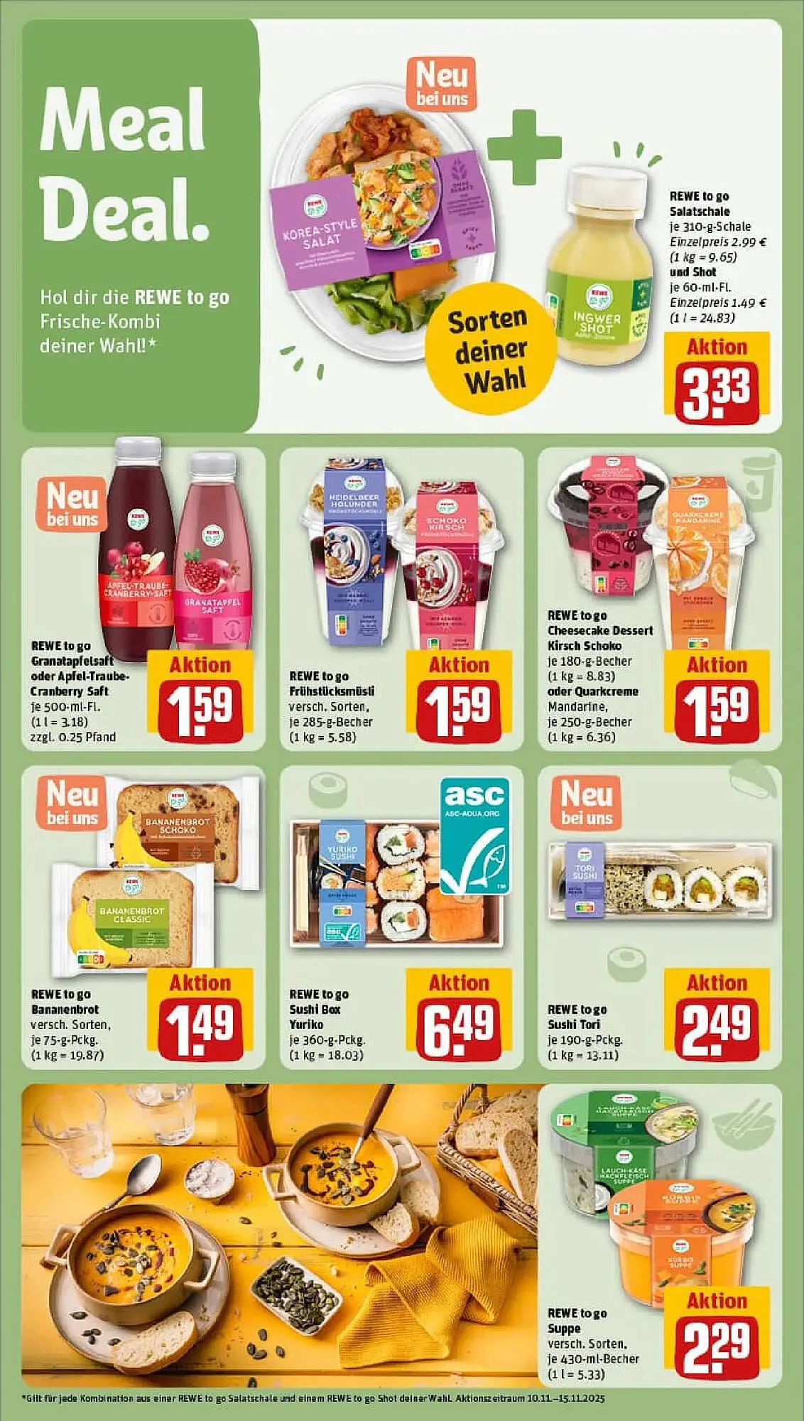 REWE Prospekt von 9. November bis 16. November 2025 - Prospekt seite 25