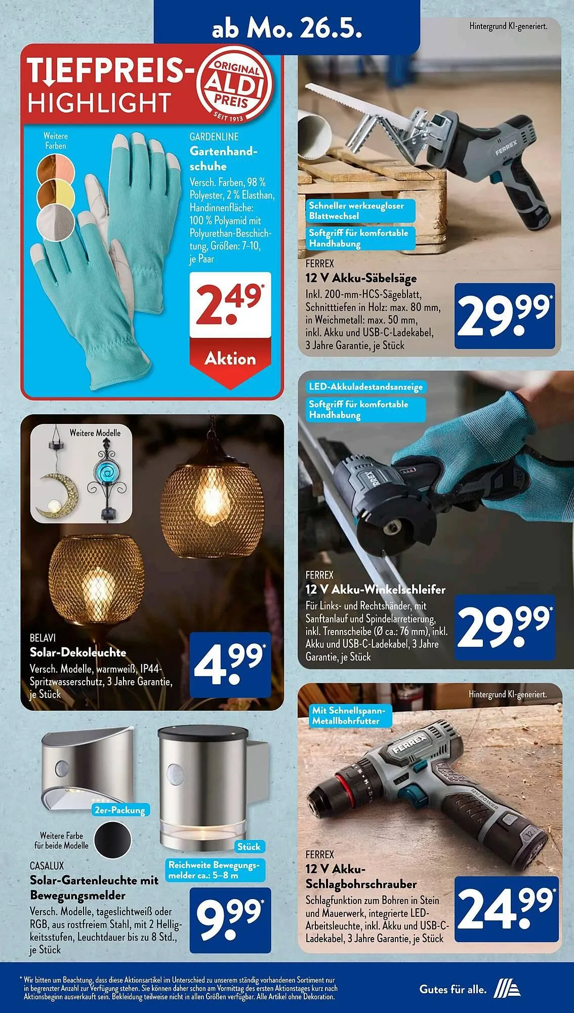 Aldi Süd Prospekt von 26. Mai bis 31. Mai 2025 - Prospekt seite 5