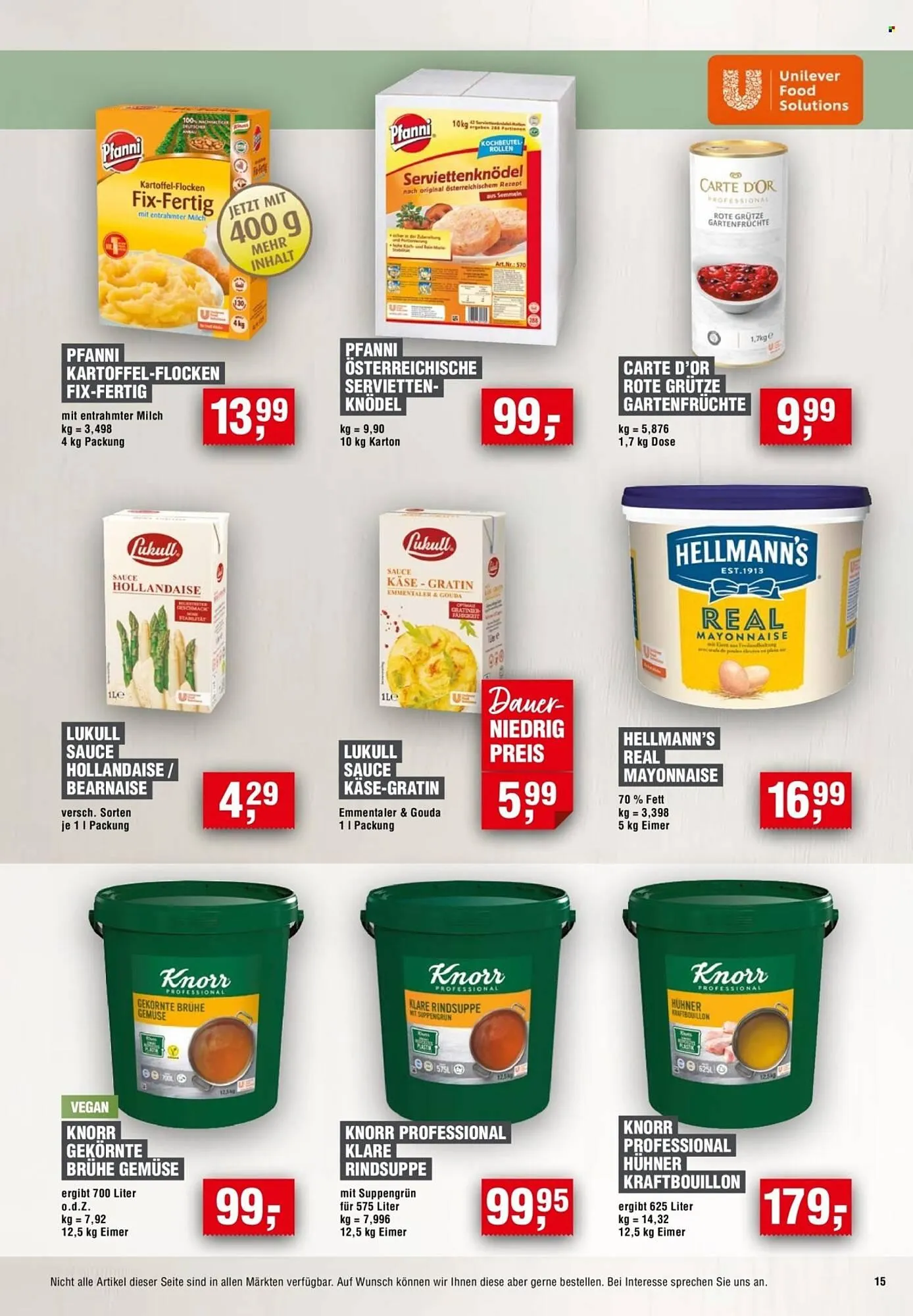 Handelshof Prospekt von 1. November bis 29. November 2025 - Prospekt seite 15