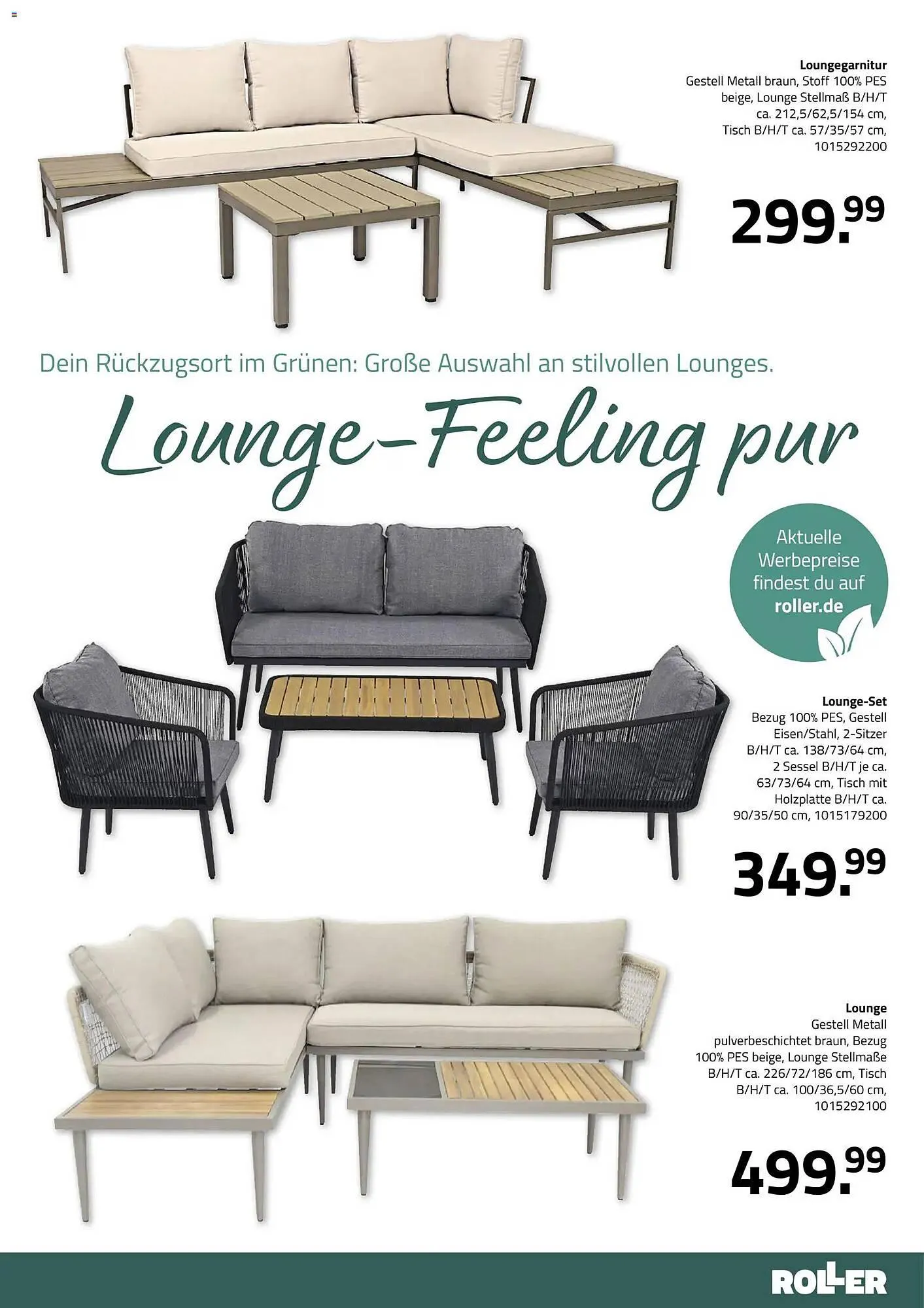 ROLLER Prospekt von 23. Februar bis 26. September 2026 - Prospekt seite 3