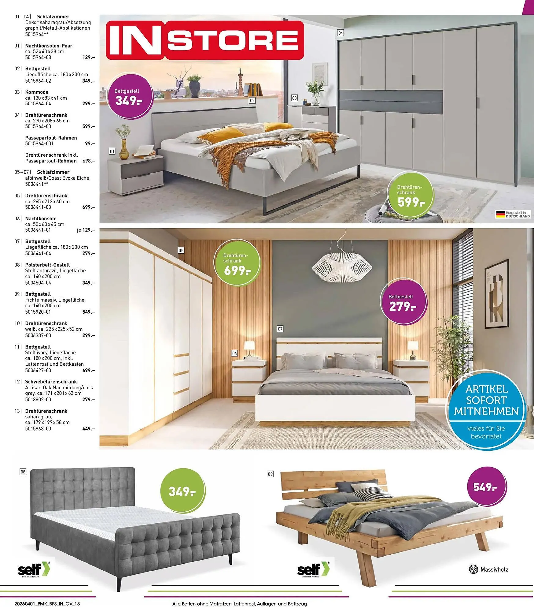 Möbel Martin Prospekt von 31. März bis 30. April 2026 - Prospekt seite 18