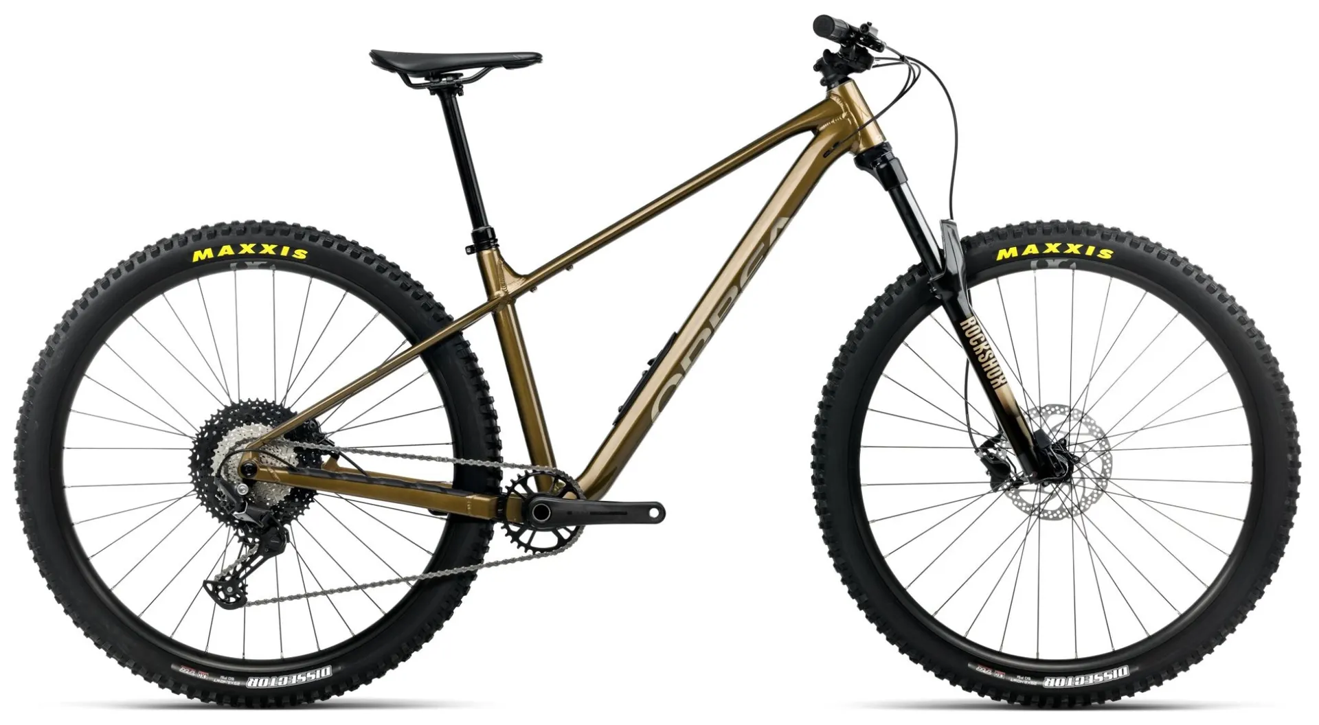 Orbea LAUFEY H30 Metallic (2025) | 29 Zoll MTB Hardtail | Metallic Olive Green - Titanium Black (Gloss)