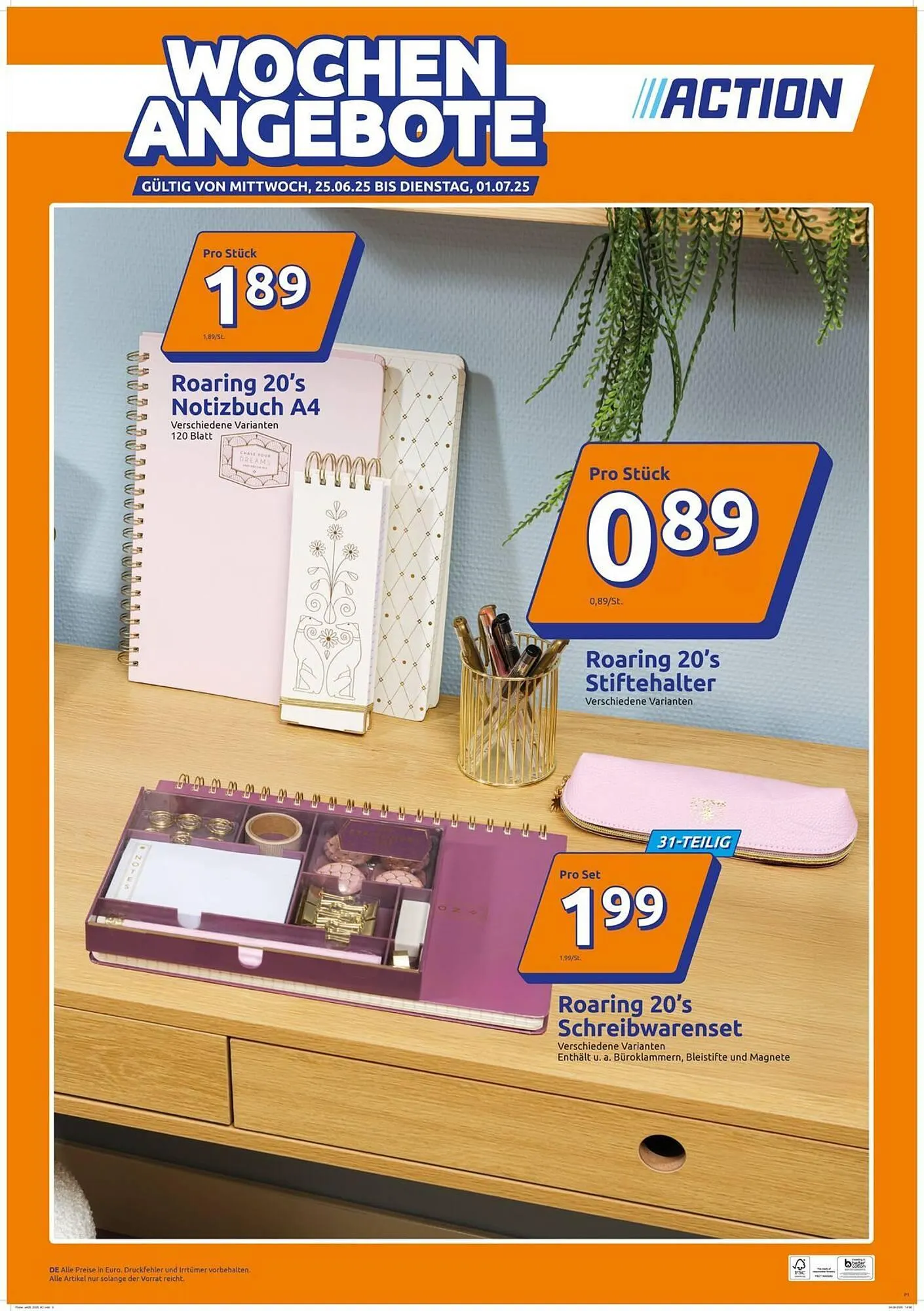 Action Prospekt von 25. Juni bis 1. Juli 2025 - Prospekt seite 3