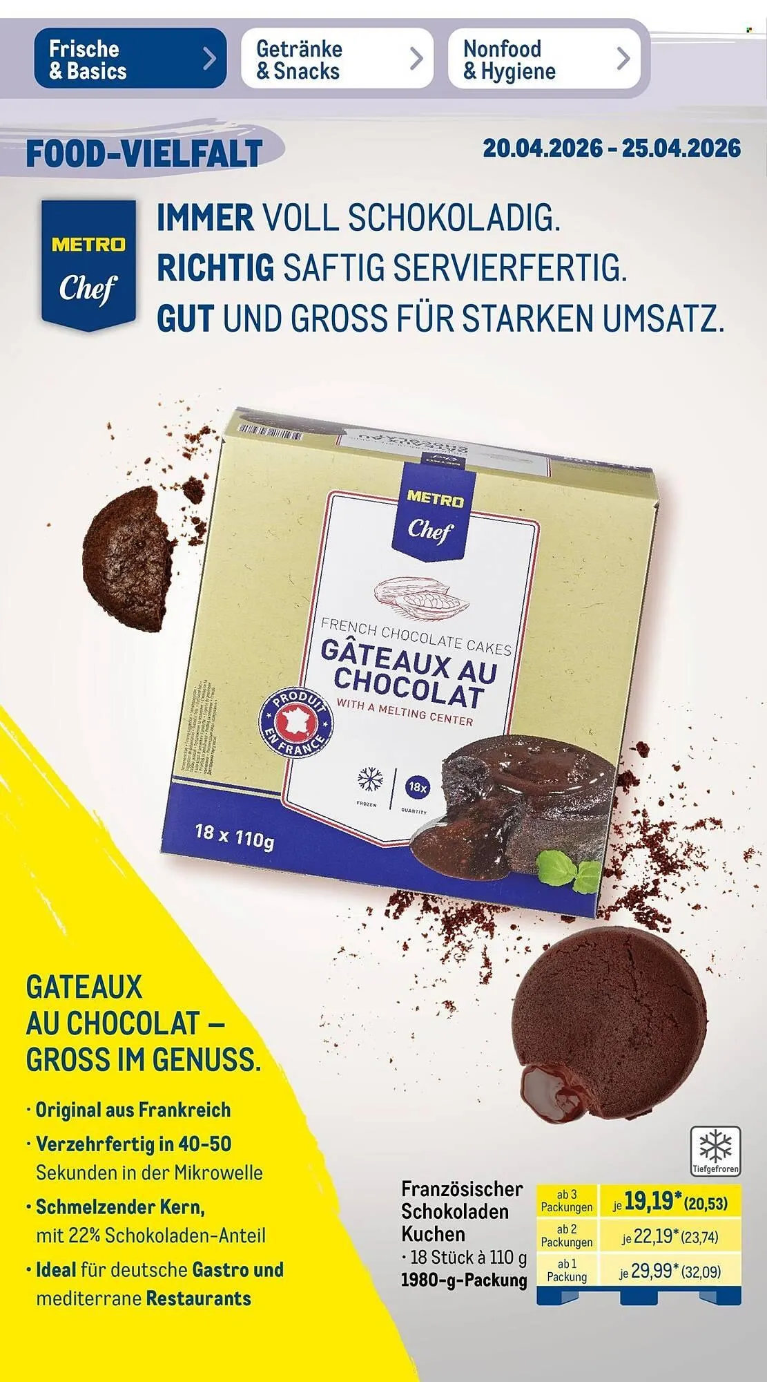 METRO Prospekt von 20. April bis 25. April 2026 - Prospekt seite 20