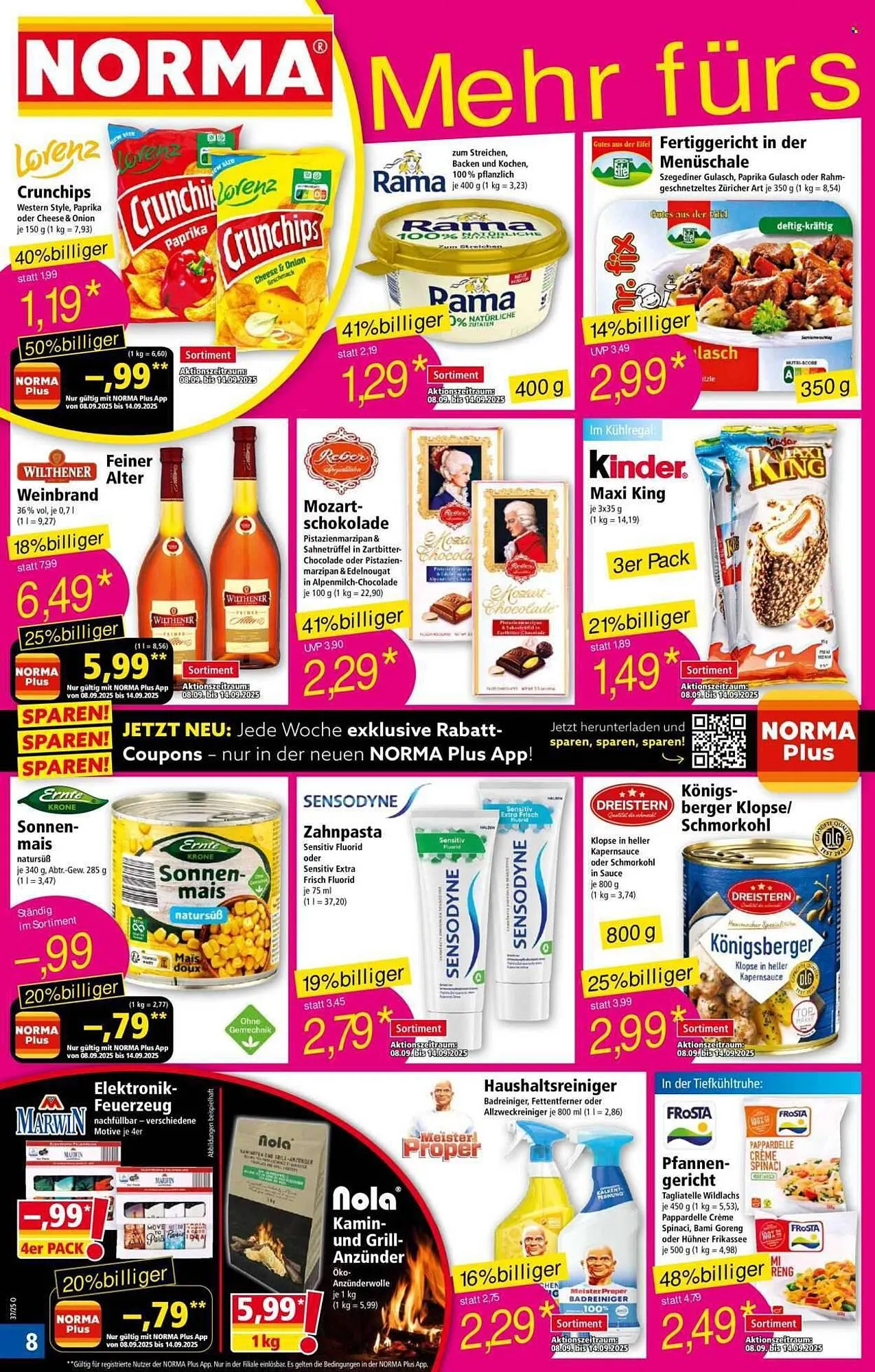 Norma Prospekt von 8. September bis 14. September 2025 - Prospekt seite 8