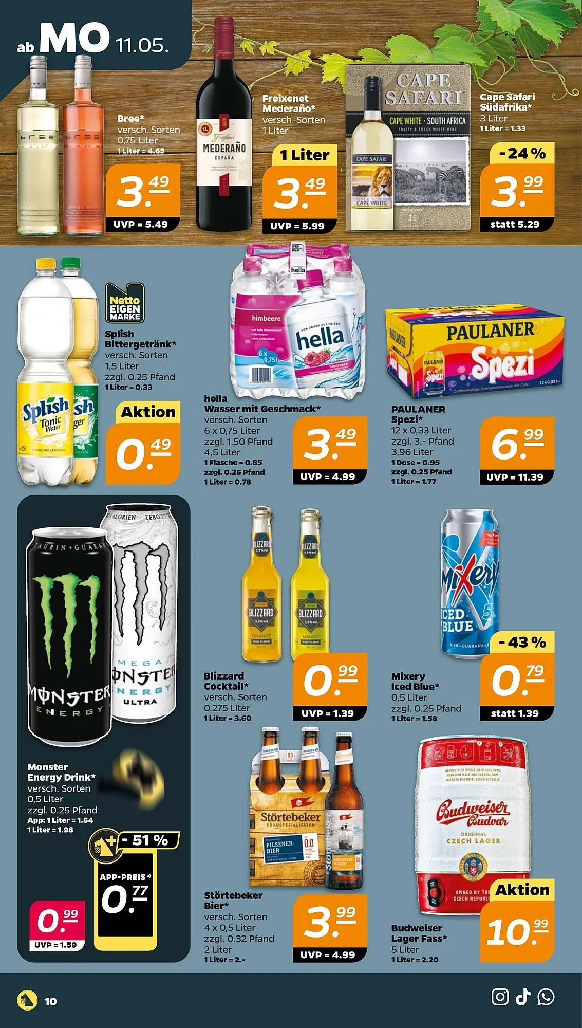 NETTO Prospekt von 11. Mai bis 16. Mai 2026 - Prospekt seite 10