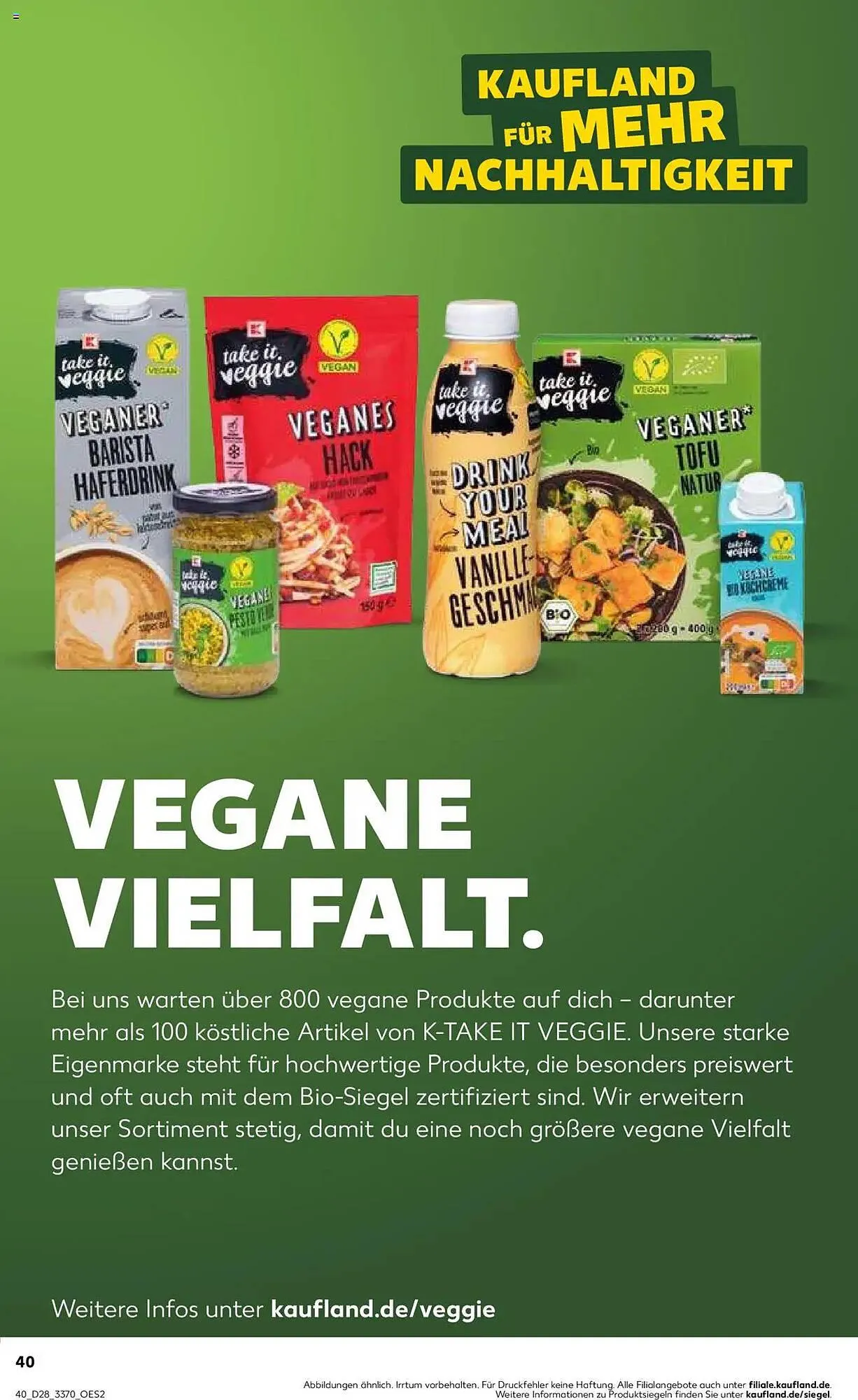 Kaufland Prospekt von 10. Juli bis 16. Juli 2025 - Prospekt seite 40