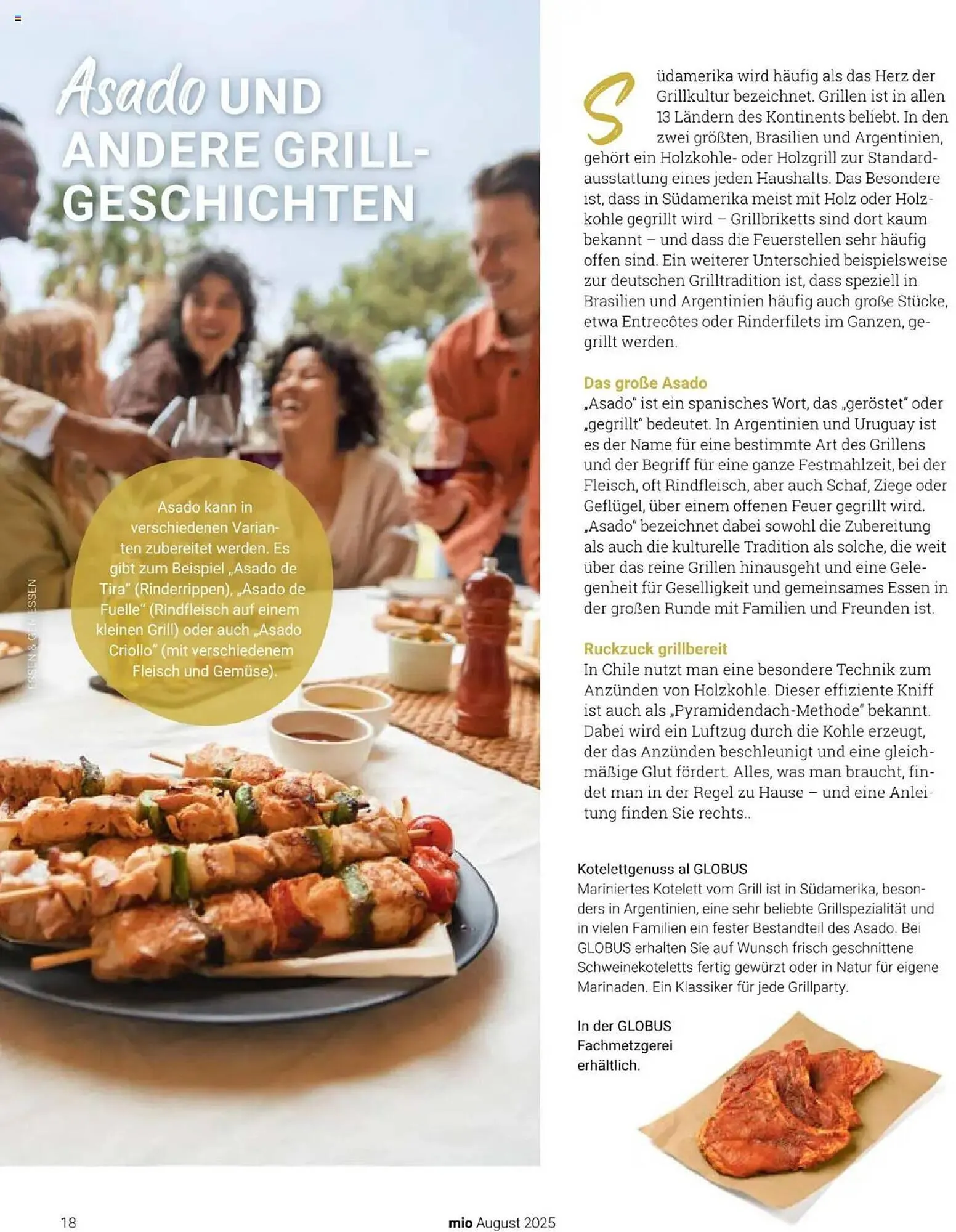 Globus Prospekt von 1. August bis 31. August 2025 - Prospekt seite 18