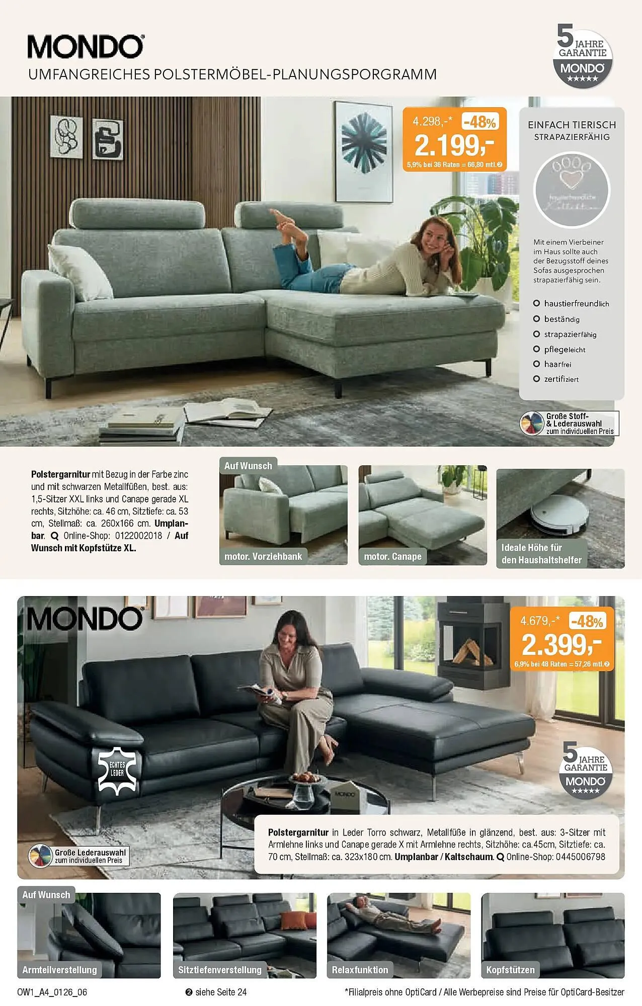 Opti Wohnwelt Prospekt von 18. Dezember bis 28. Januar 2026 - Prospekt seite 6