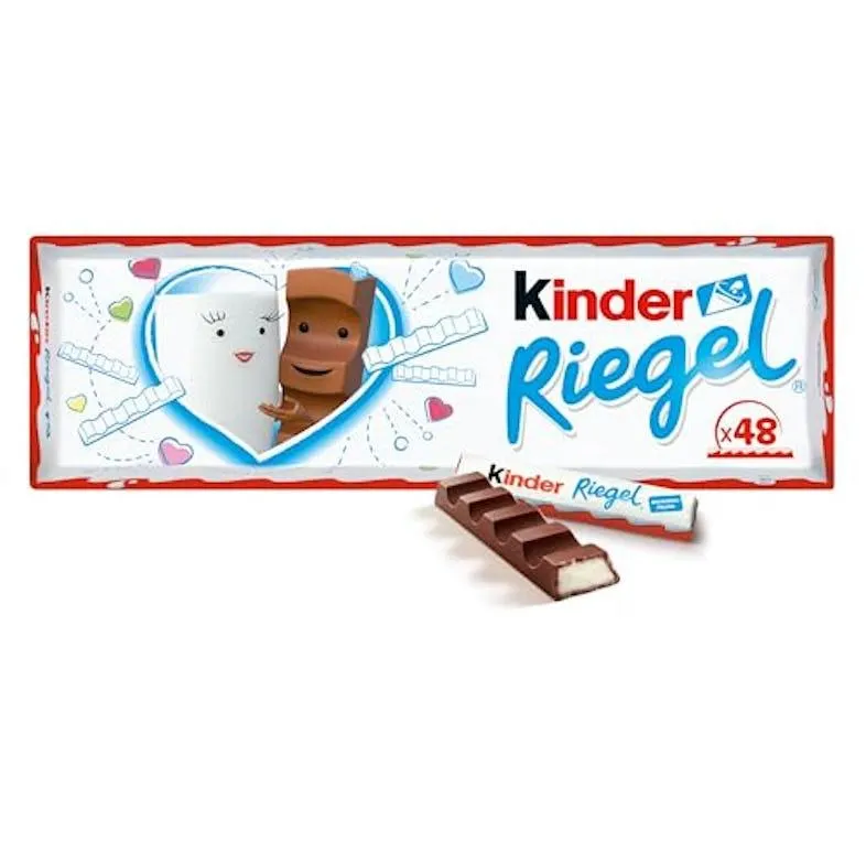 Kinder Schokoladienriegel XXL-Packung 48 x 21g (1,008 kg)