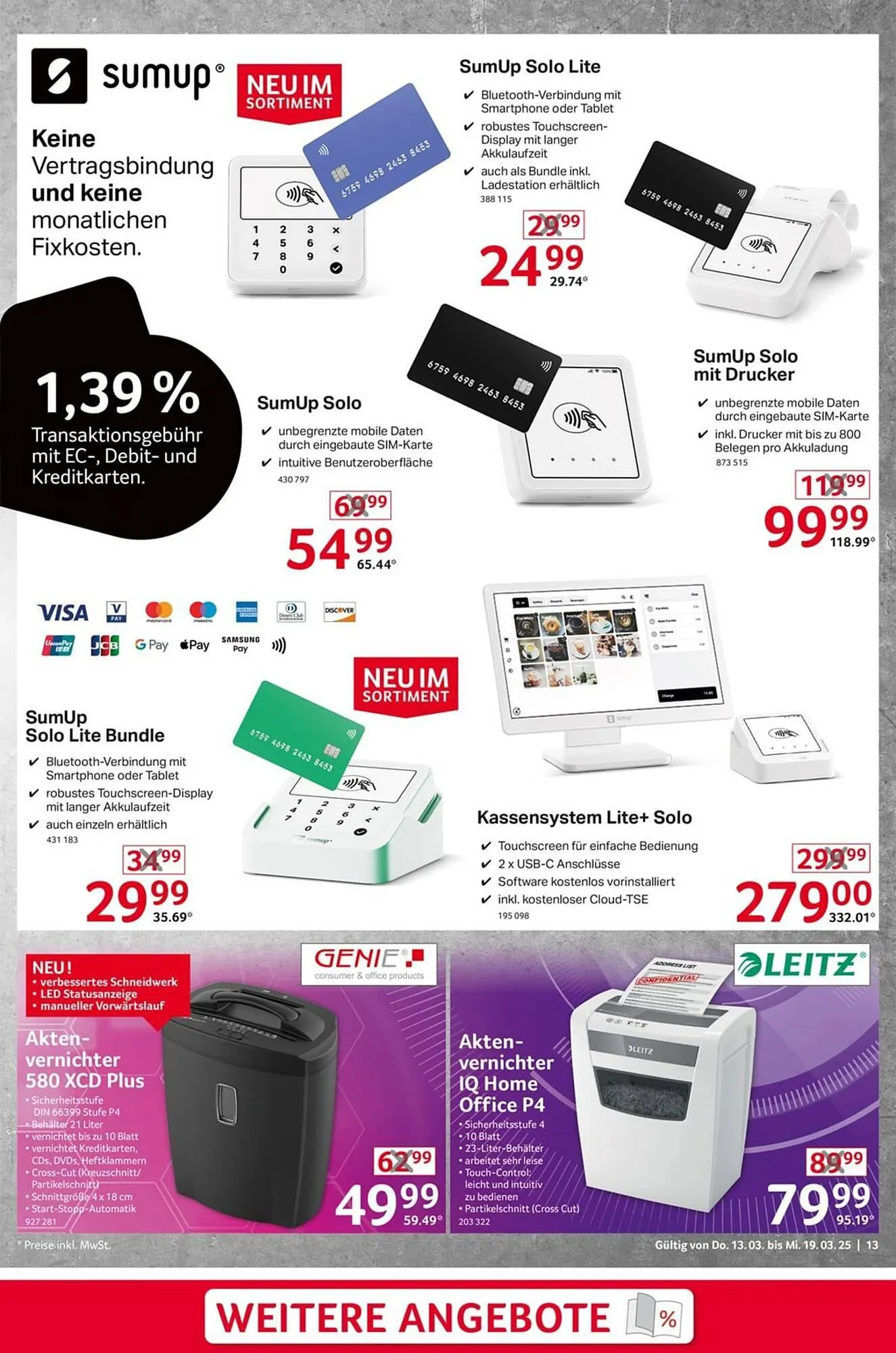 Selgros Prospekt von 13. März bis 19. März 2025 - Prospekt seite 13