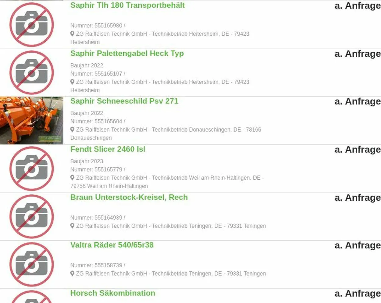 ZG Raiffeisen Aktueller Prospekt von 24. März bis 2. April 2025 - Prospekt seite 65