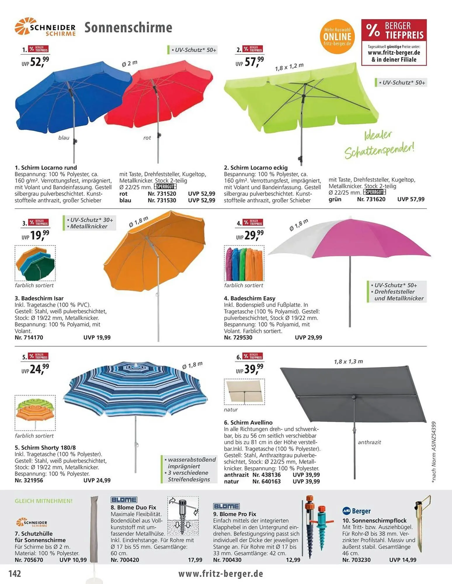 Fritz Berger Prospekt von 27. Mai bis 31. Dezember 2025 - Prospekt seite 142