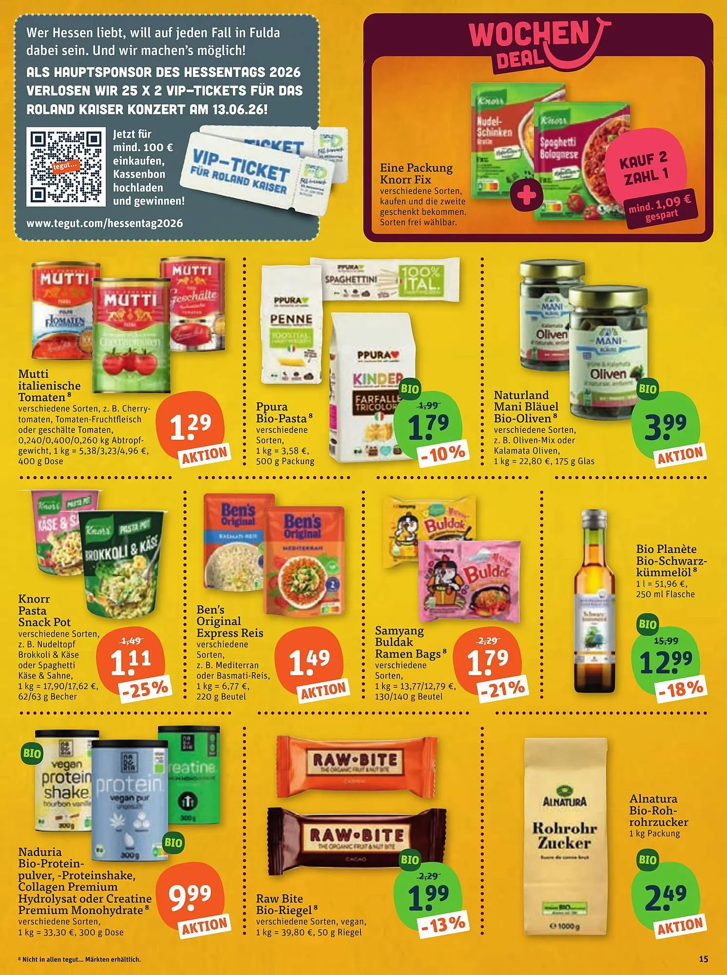 Tegut Prospekt von 6. April bis 11. April 2026 - Prospekt seite 17