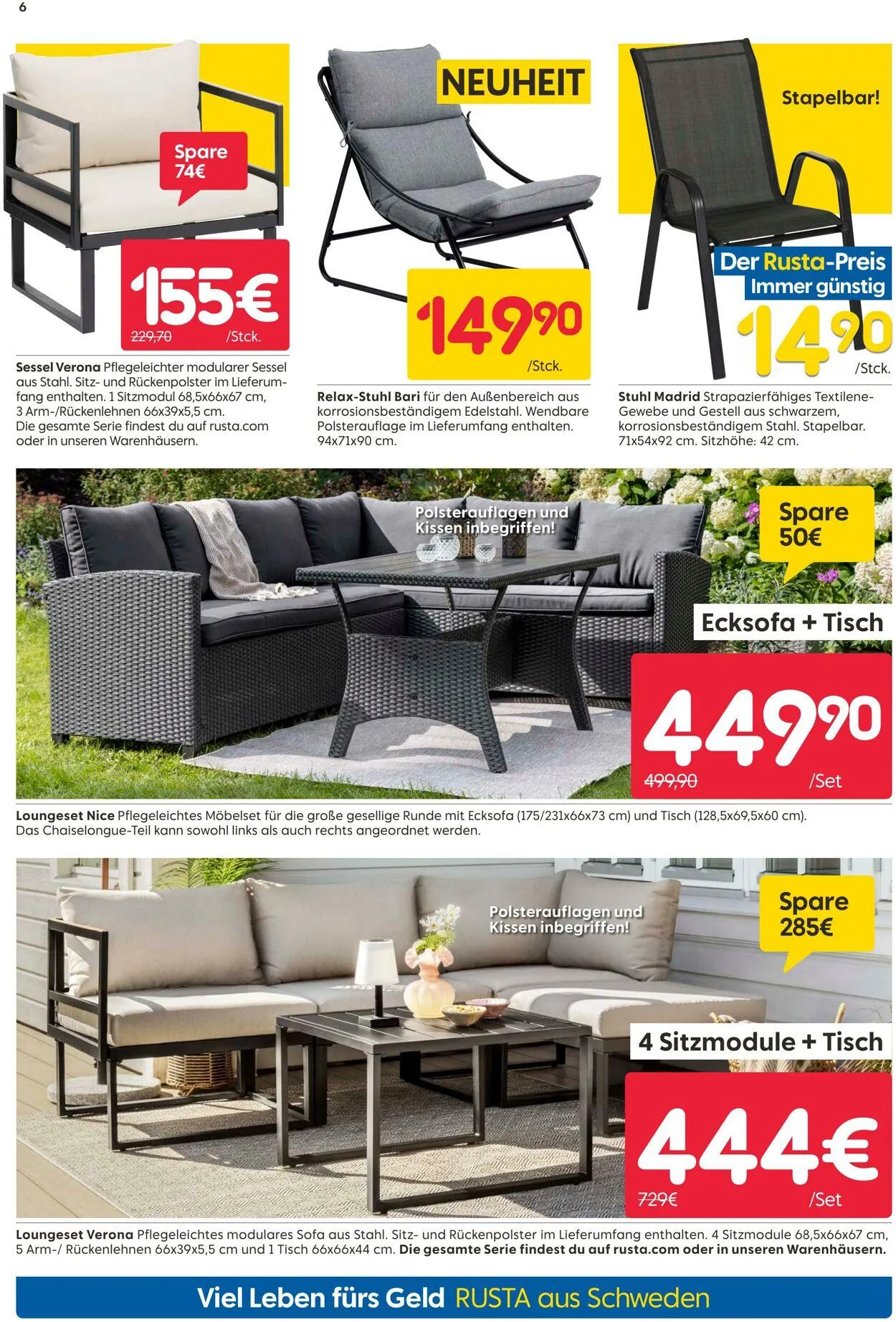 Rusta von 5. Mai bis 19. Mai 2025 - Prospekt seite 6