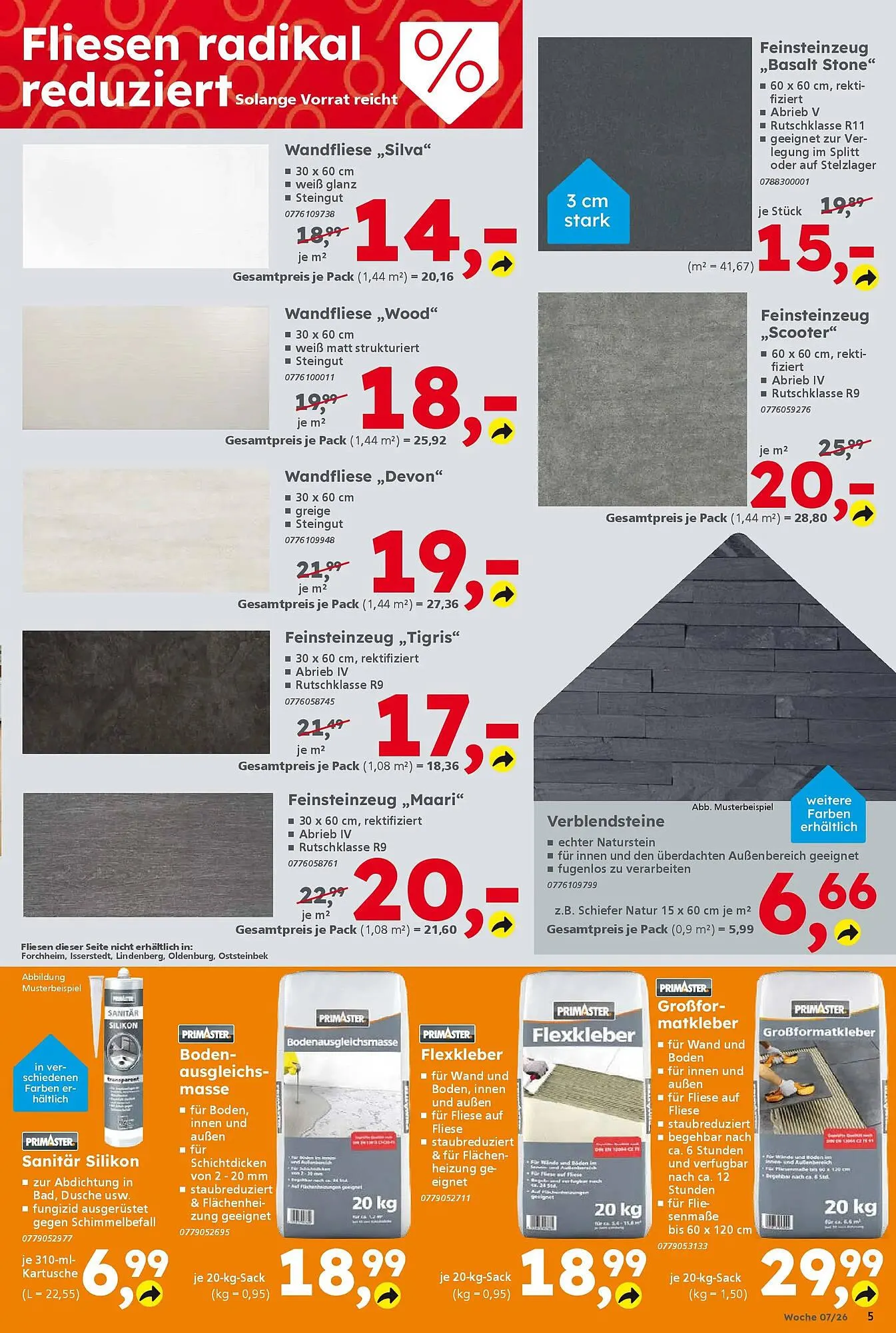 Globus Baumarkt Prospekt von 8. Februar bis 14. Februar 2026 - Prospekt seite 5