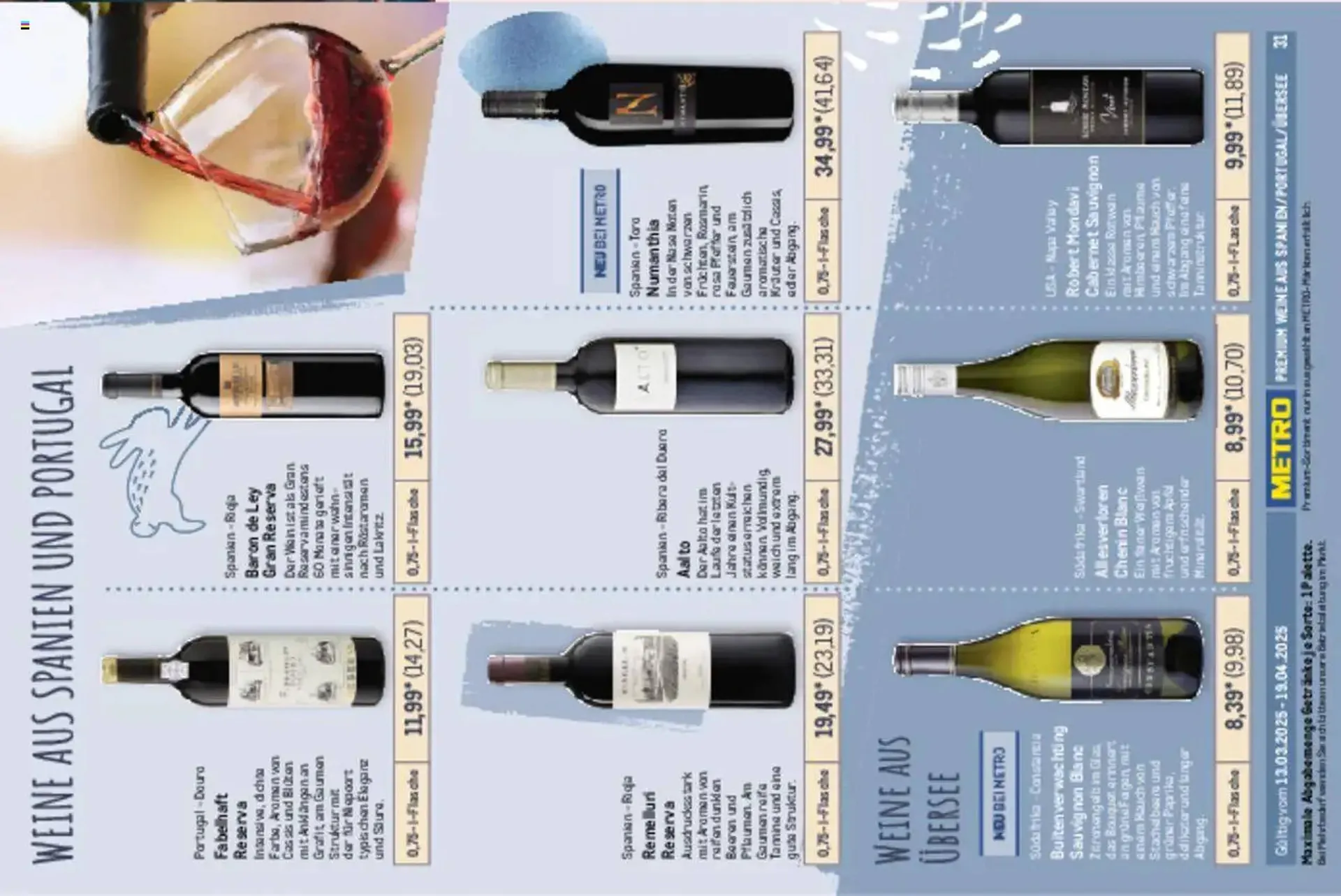 METRO Prospekt von 13. März bis 19. April 2025 - Prospekt seite 31