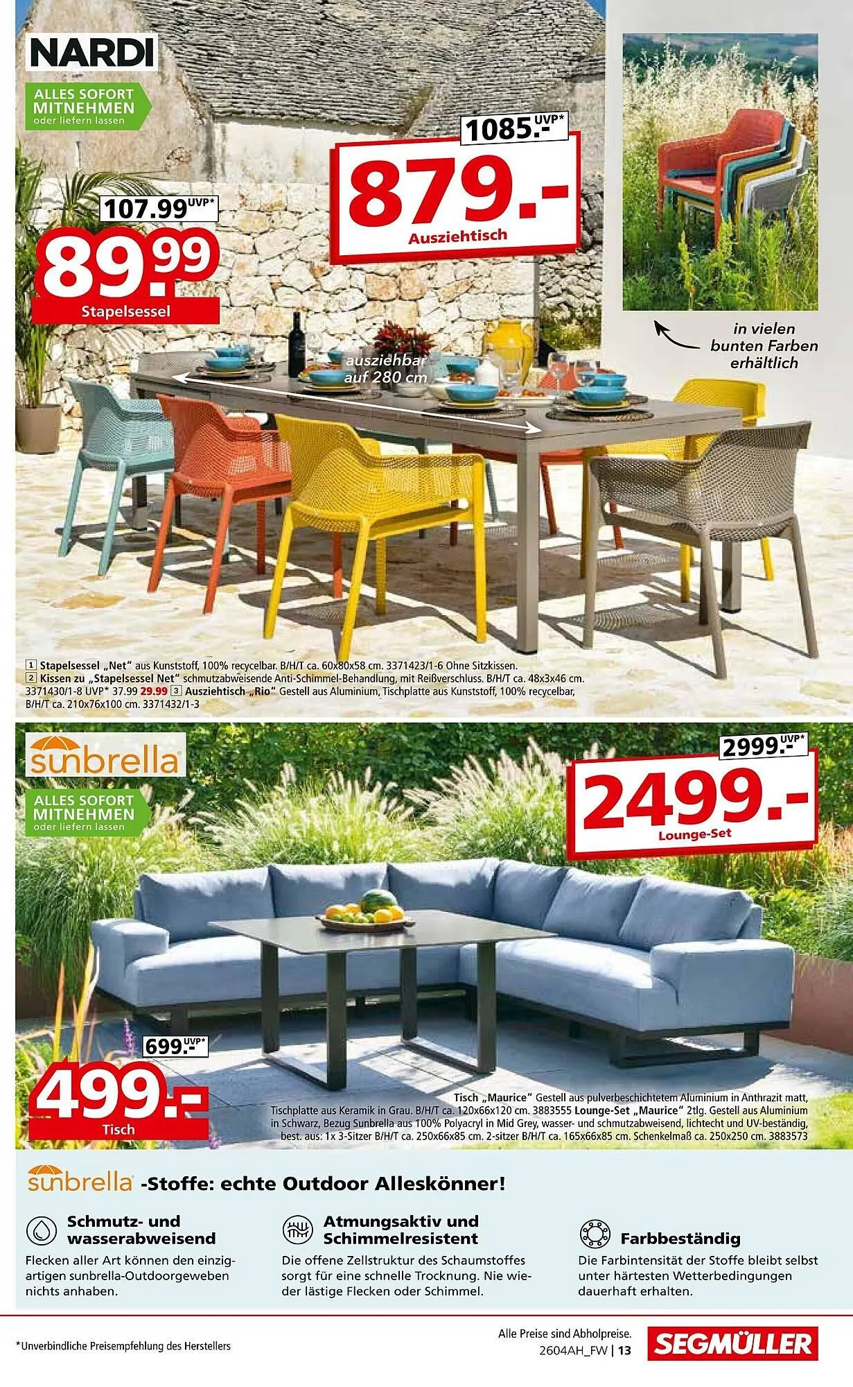 Segmüller Prospekt von 11. April bis 2. Mai 2026 - Prospekt seite 13