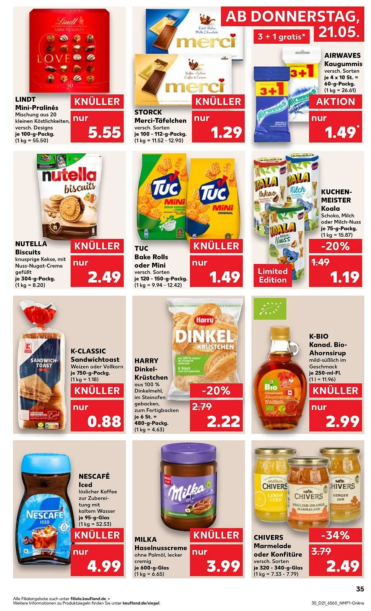 Kaufland Prospekt von 21. Mai bis 27. Mai 2026 - Prospekt seite 35